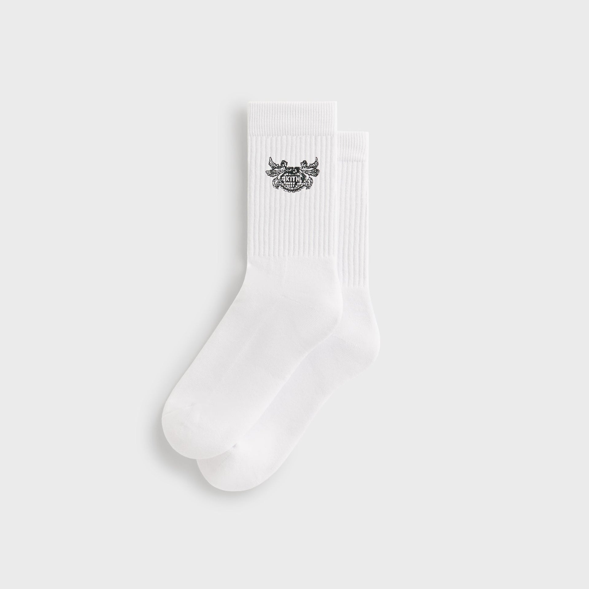 Kith Pegasus Crew Sock - White