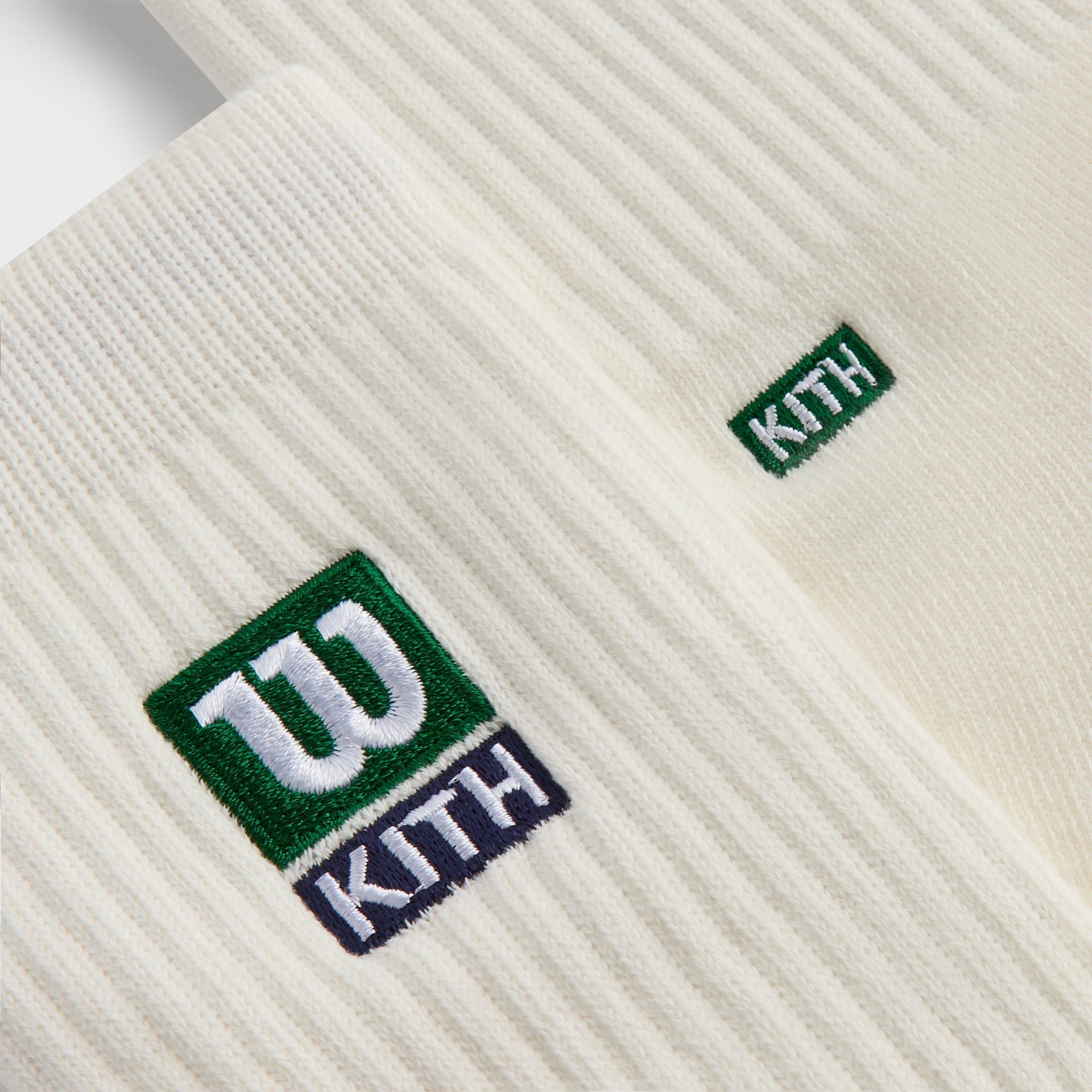 Kith for Wilson Logo Crew Socks - White PH