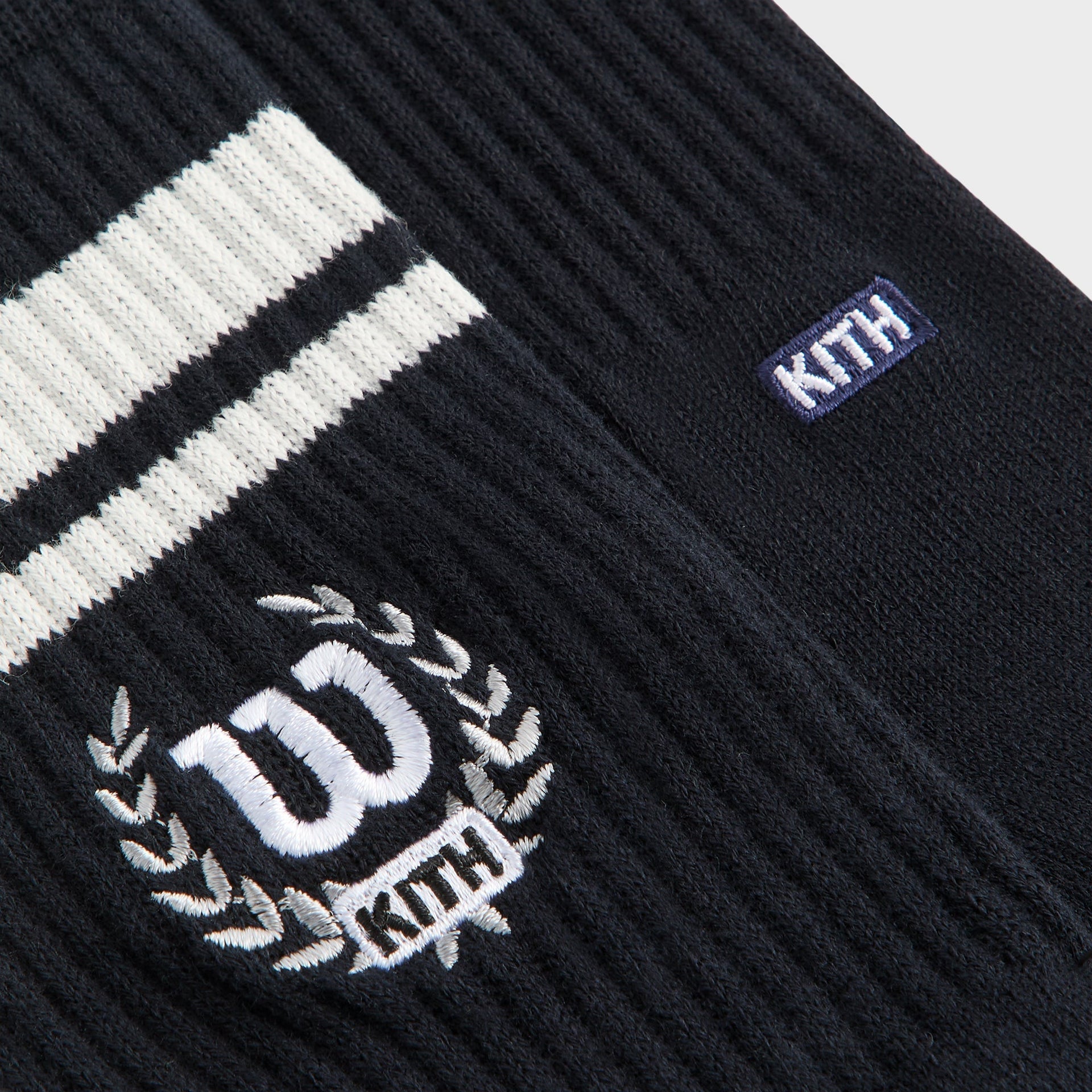 Kith for Wilson Striped Logo Crew Socks - Nocturnal PH