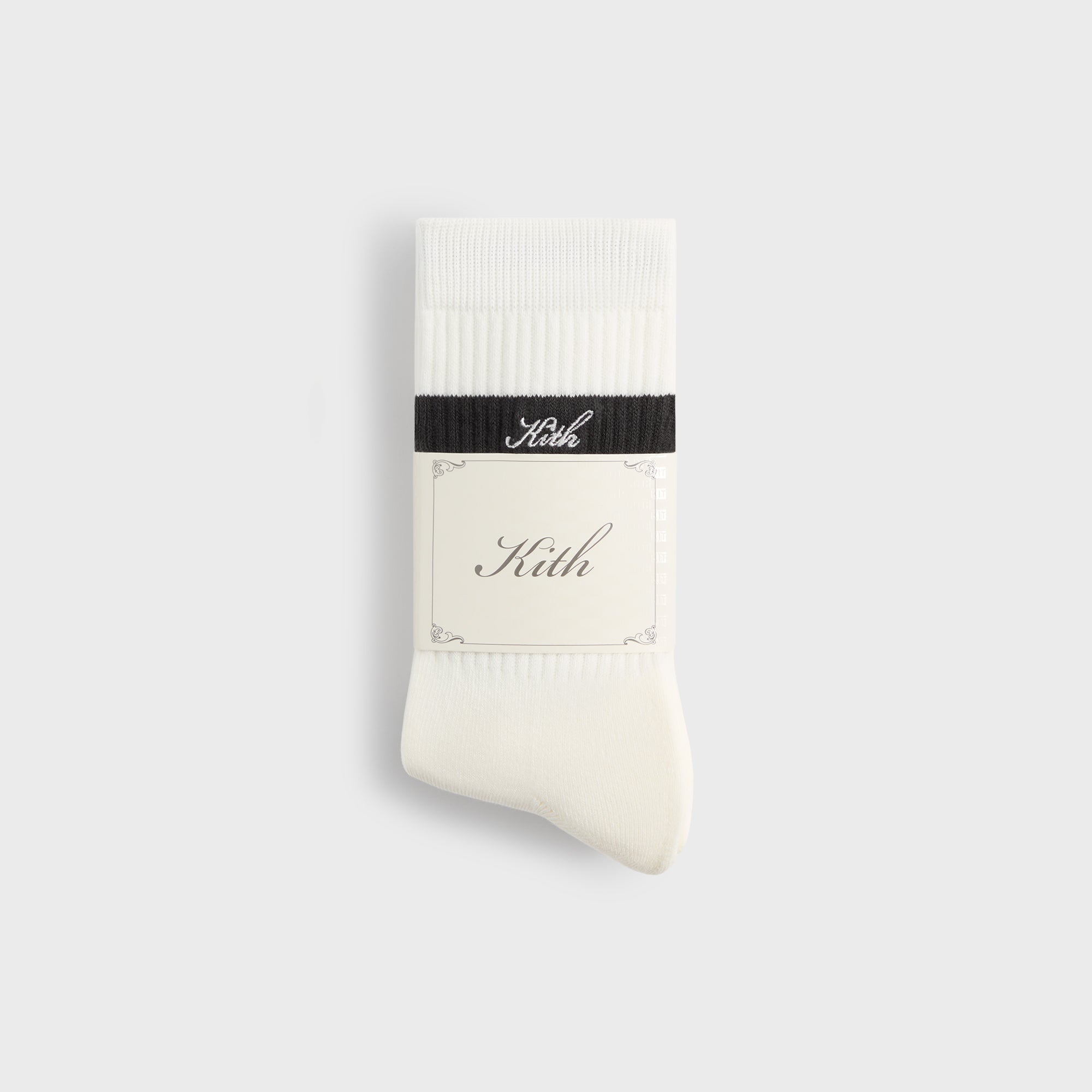 Kith 3-Pack Double Stripe Crew Socks - Silk – Kith Europe