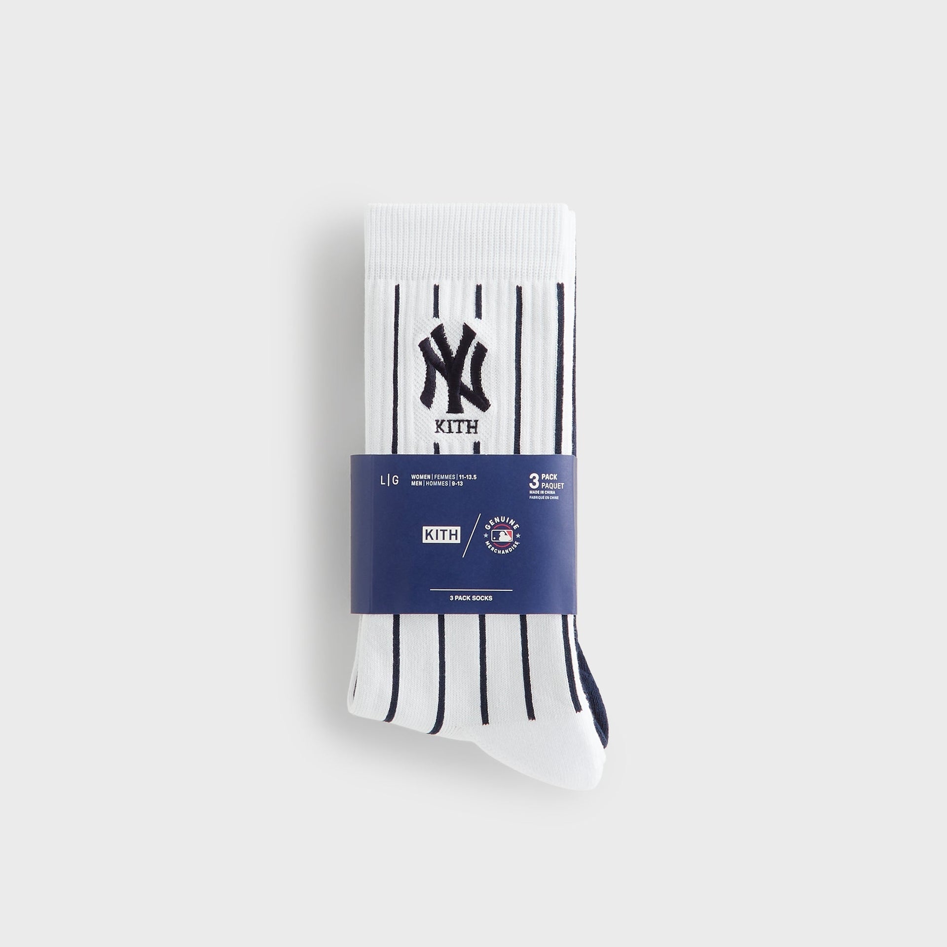 Kith for the New York Yankees 3-Pack Crew Socks - Multi - PH