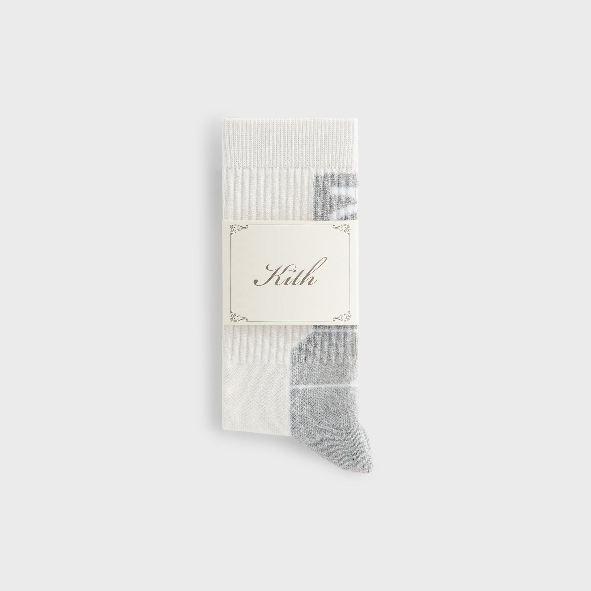 Kith Classic Logo Equipment Socks - White - PH
