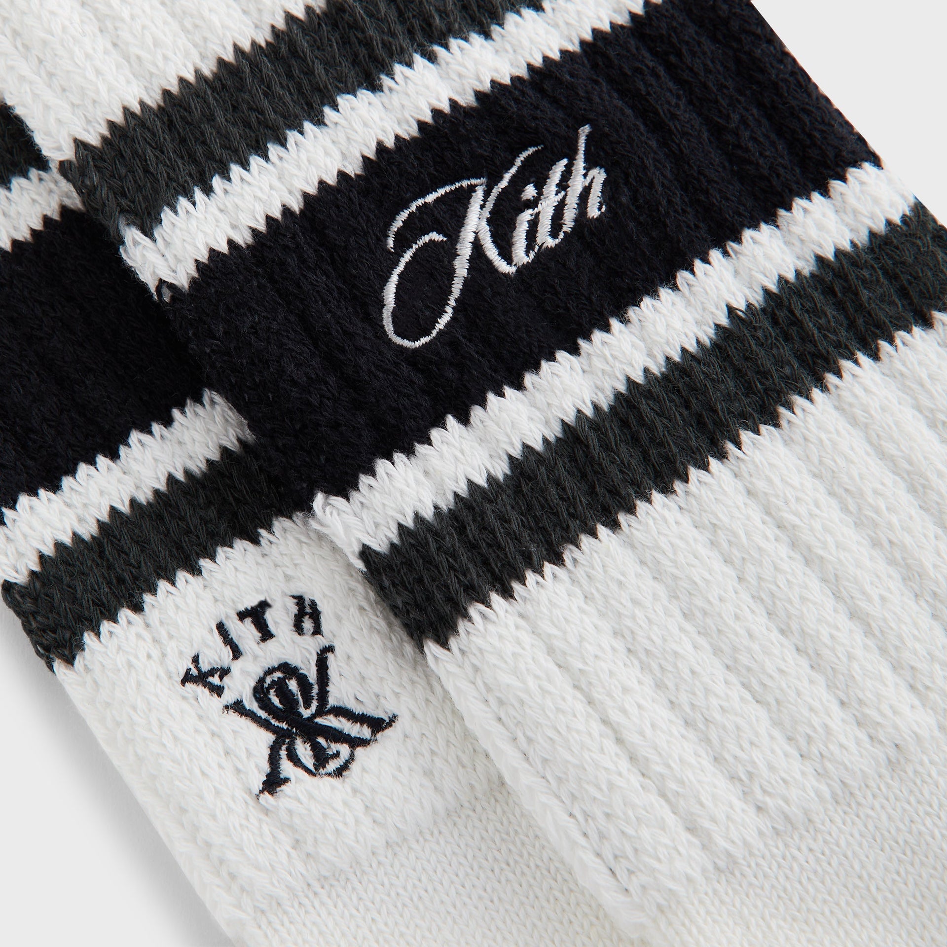 Kith Chunky Cotton Crew Socks - Black - PH