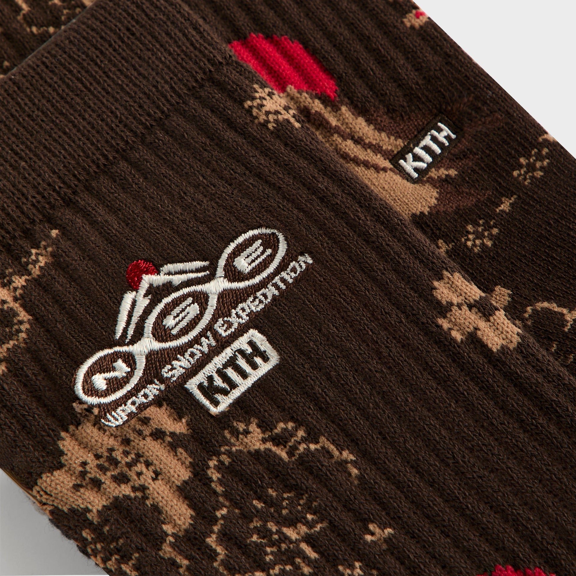 Kith for Columbia NSE Landscape Jacquard Socks - Kindling - PH