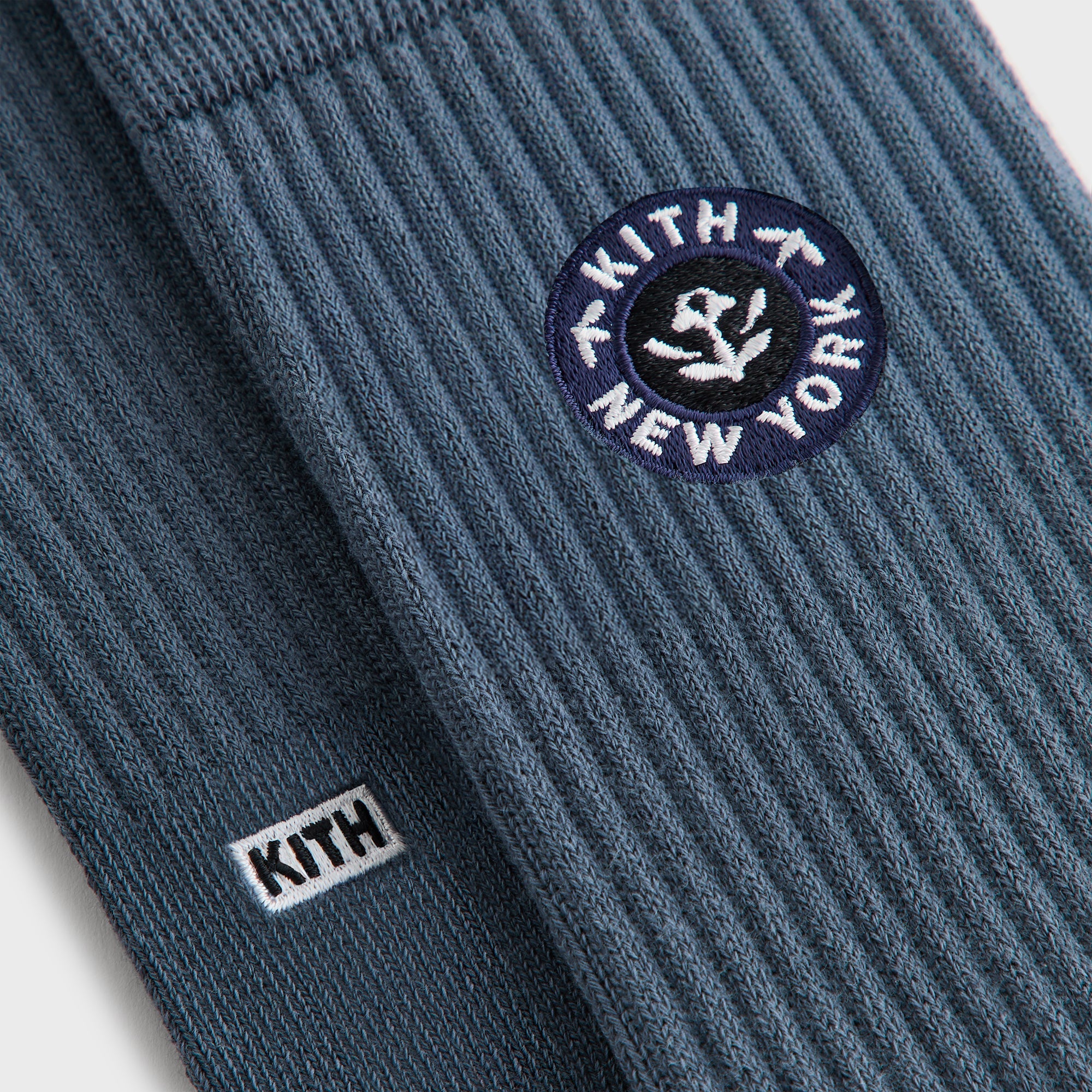 Kith 3-Pack Rose Script Cotton Crew Socks - Multi – Kith Europe