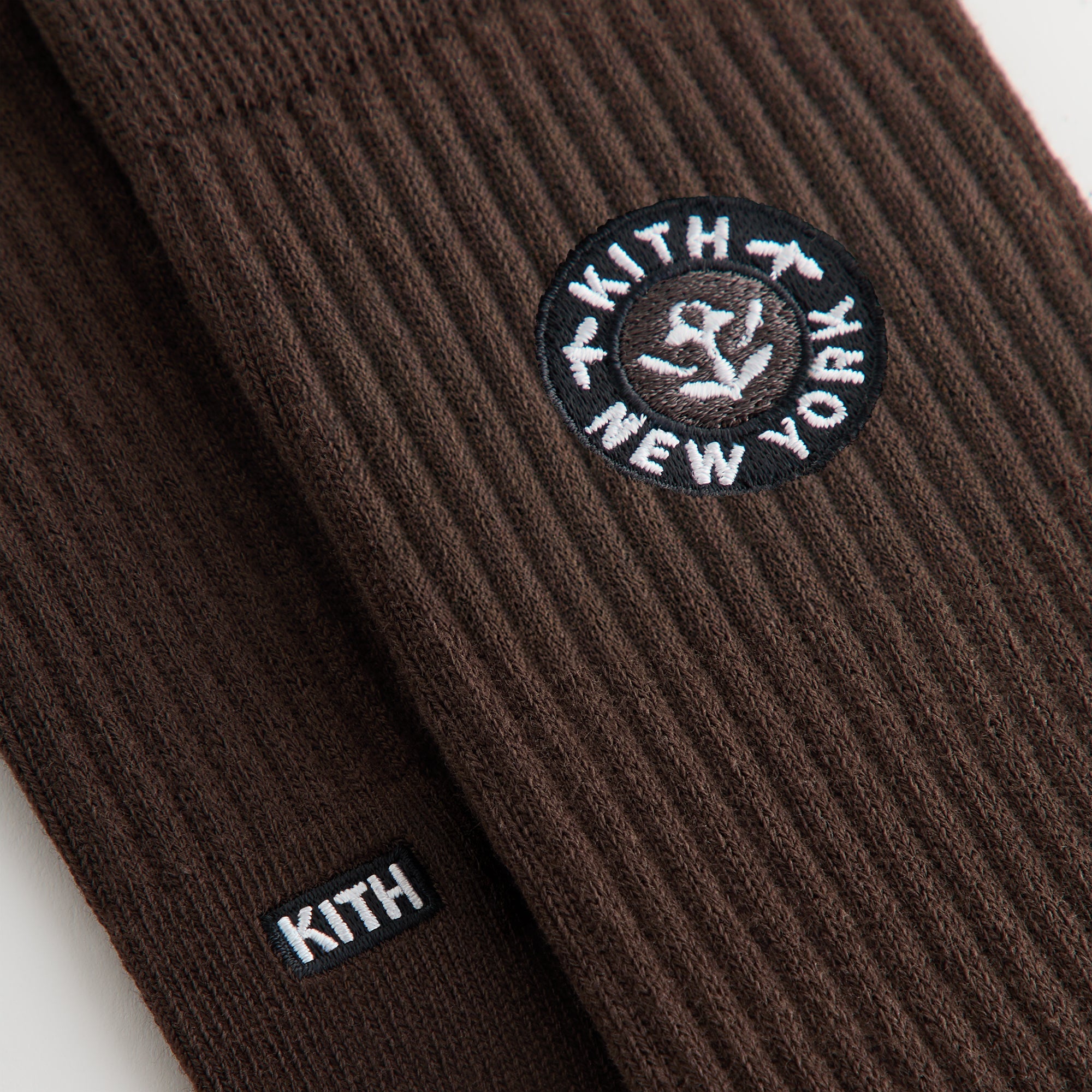 Kith 3-Pack Rose Script Cotton Crew Socks - Multi – Kith Europe