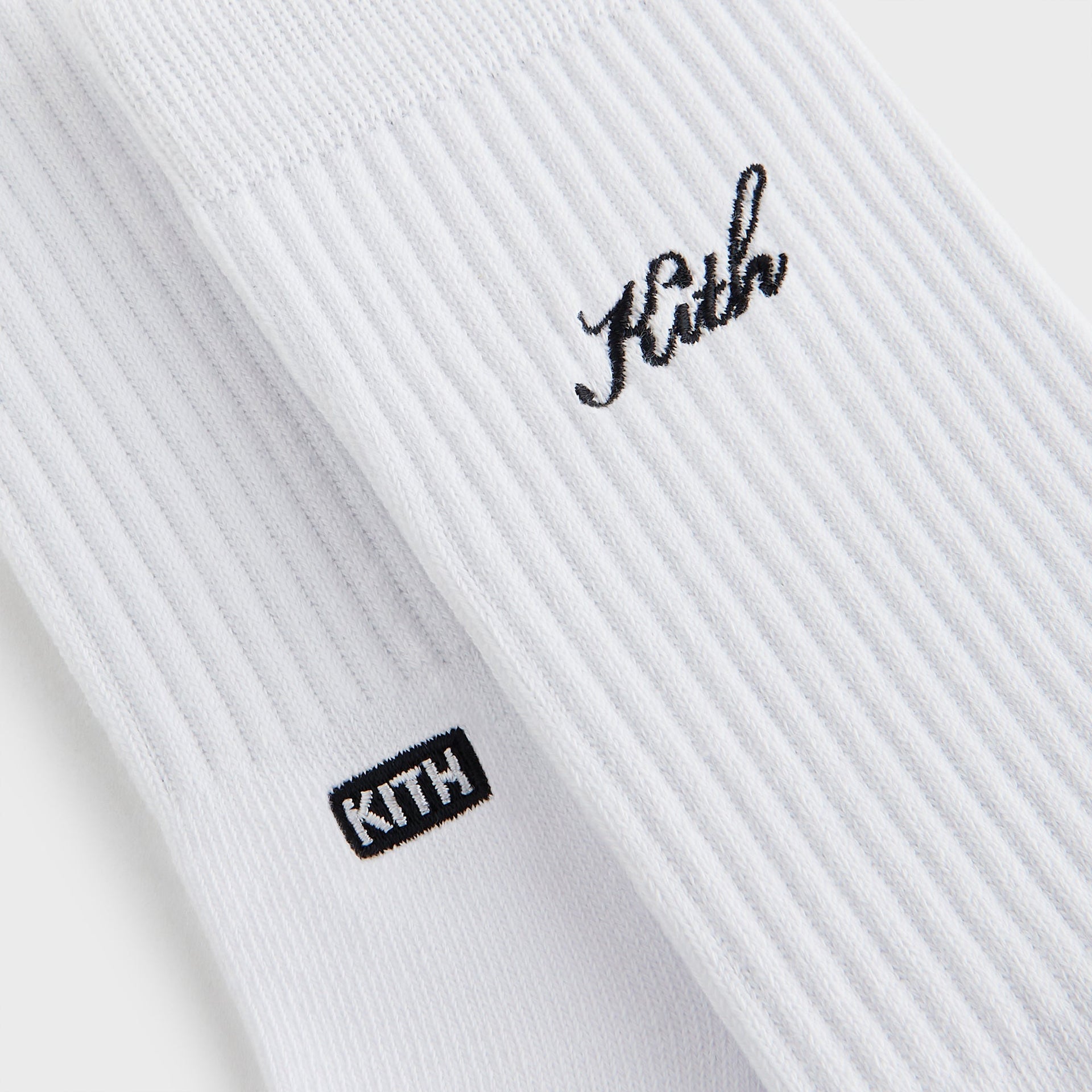 Kith 3-Pack Script Cotton Crew Socks - Multi