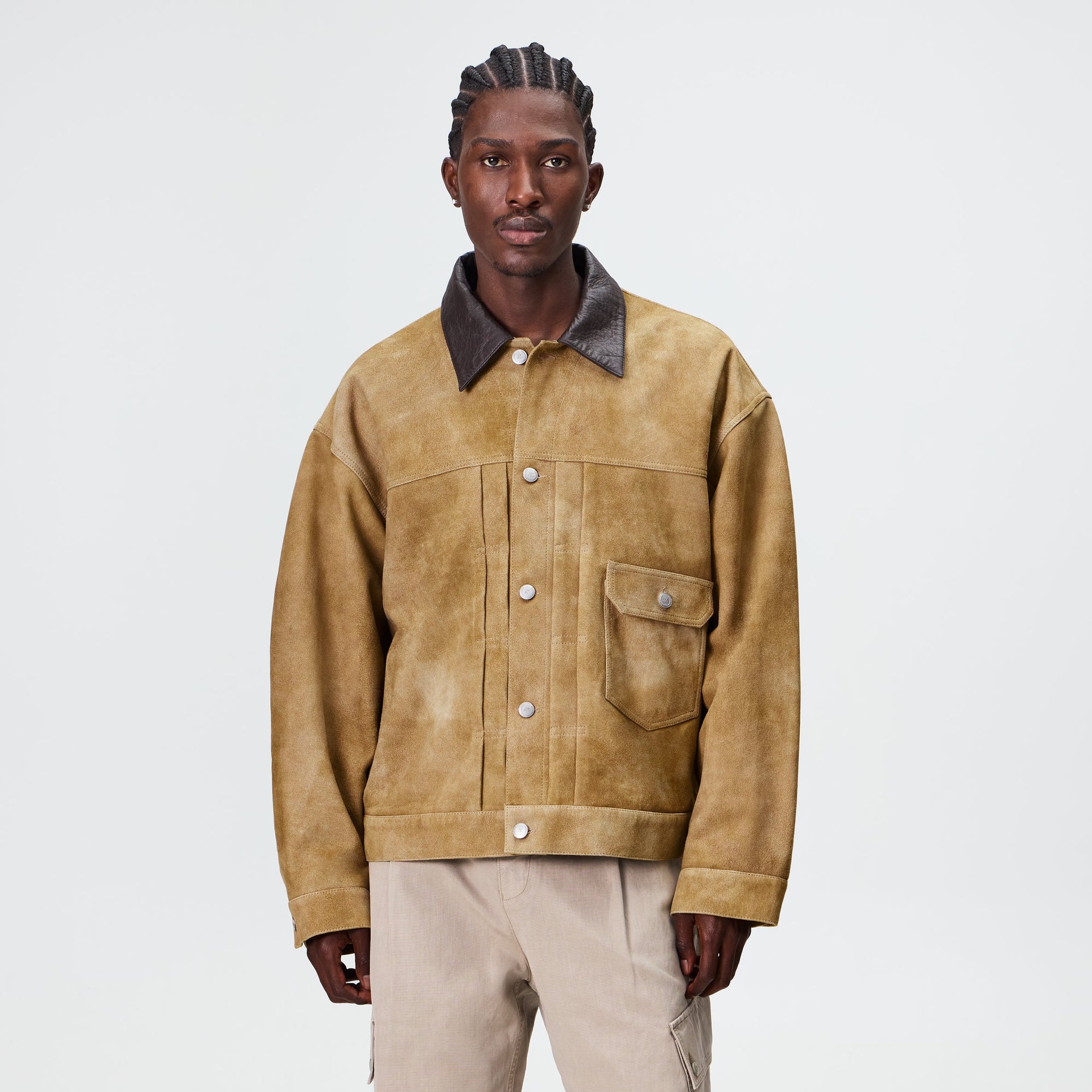 Kith Suede Alonzo Jacket - Eternal