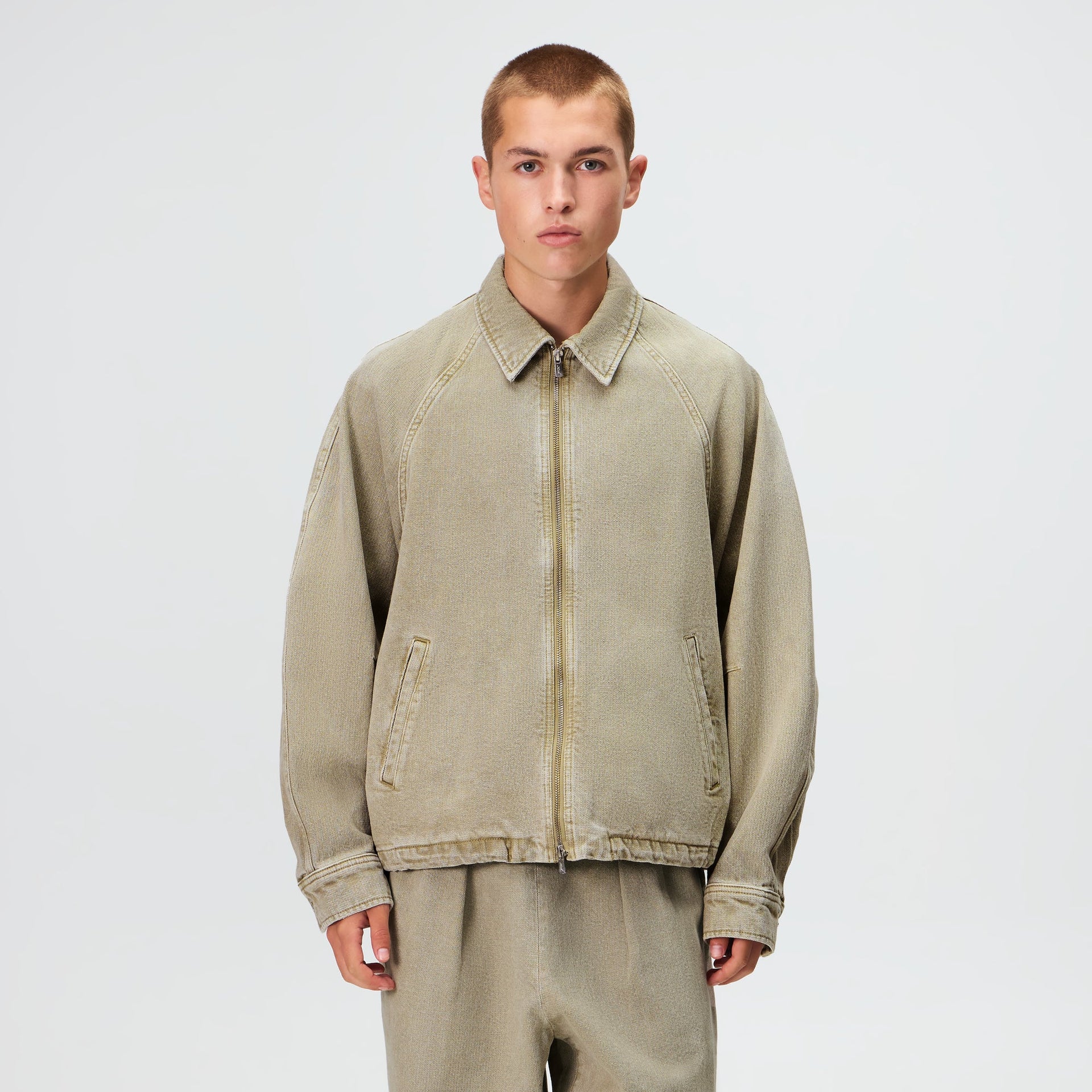Kith Herringbone Denim Efron Jacket - Folly