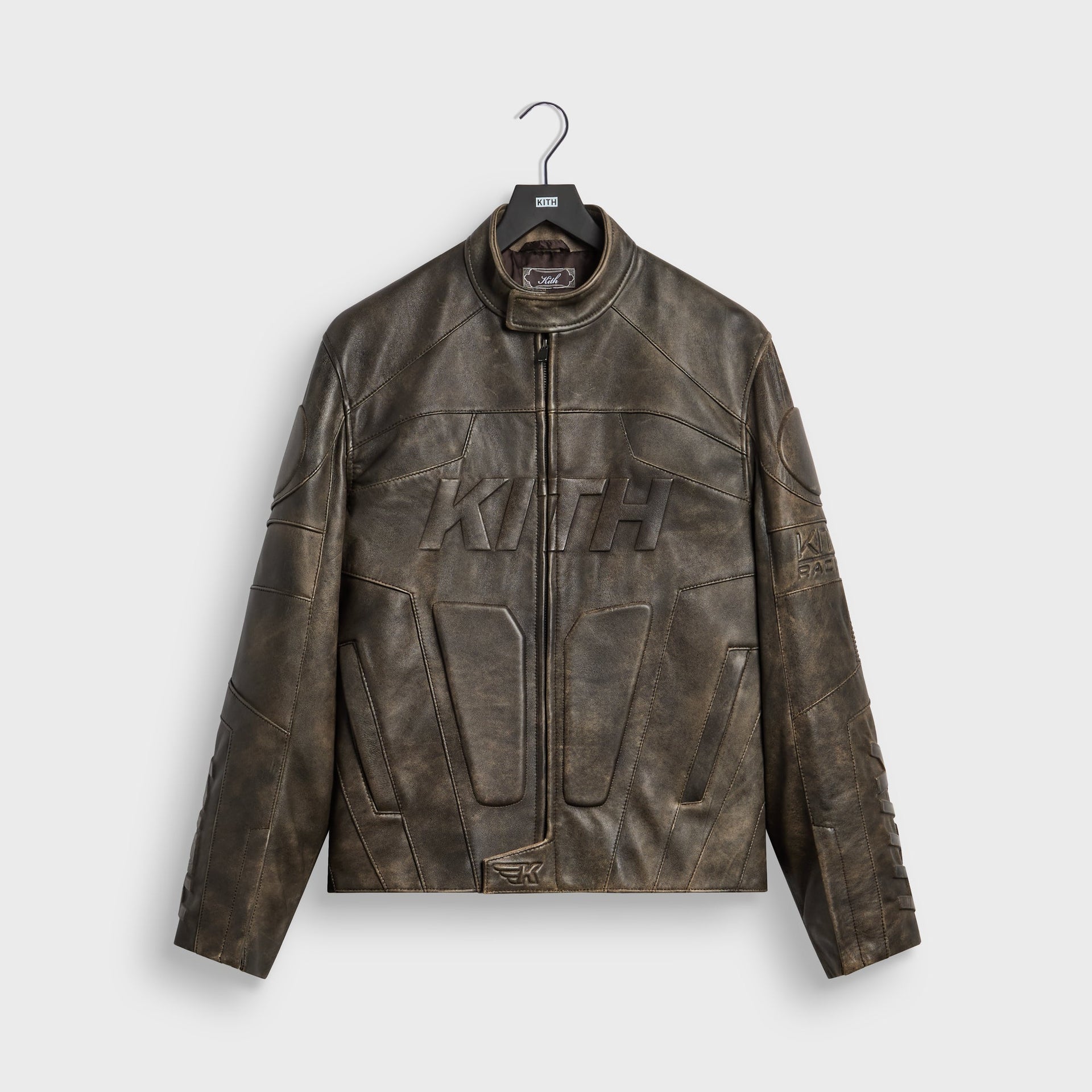 Kith Vintage Leather Wayne Moto Jacket - Clever