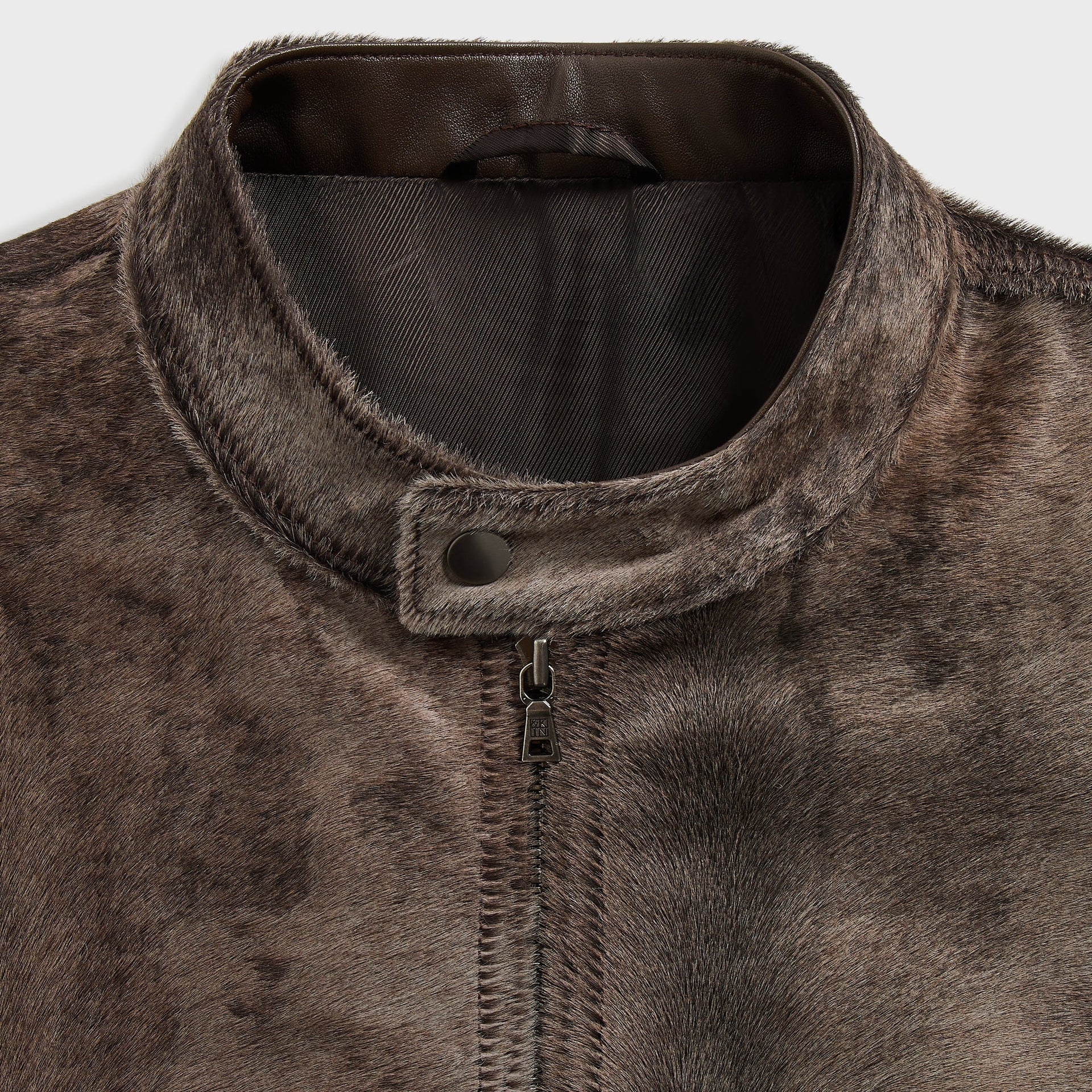 &Kin Pony Hair Cassius Moto Jacket - Underground - PH