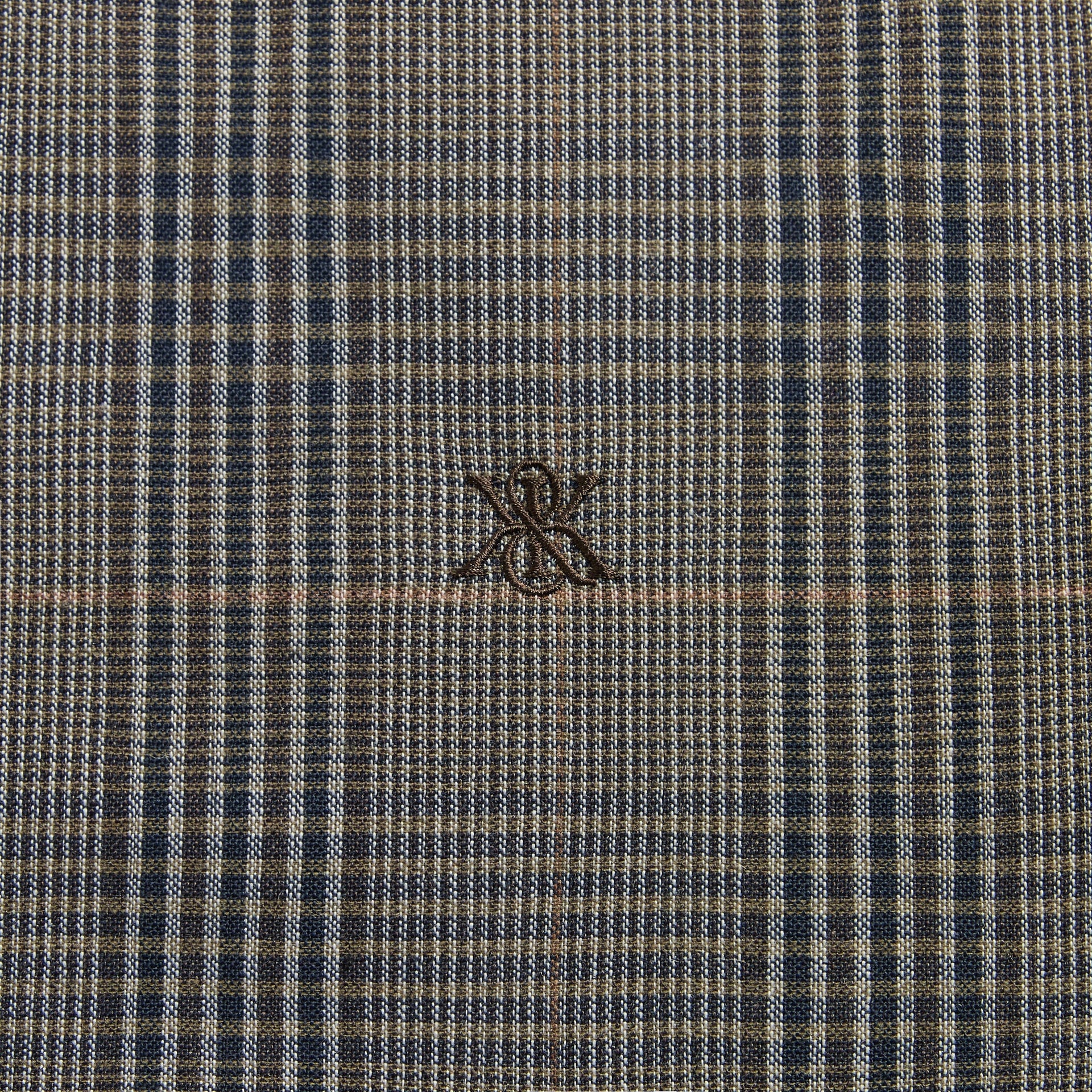 Kith Glen Plaid Rui Track Jacket - Ember
