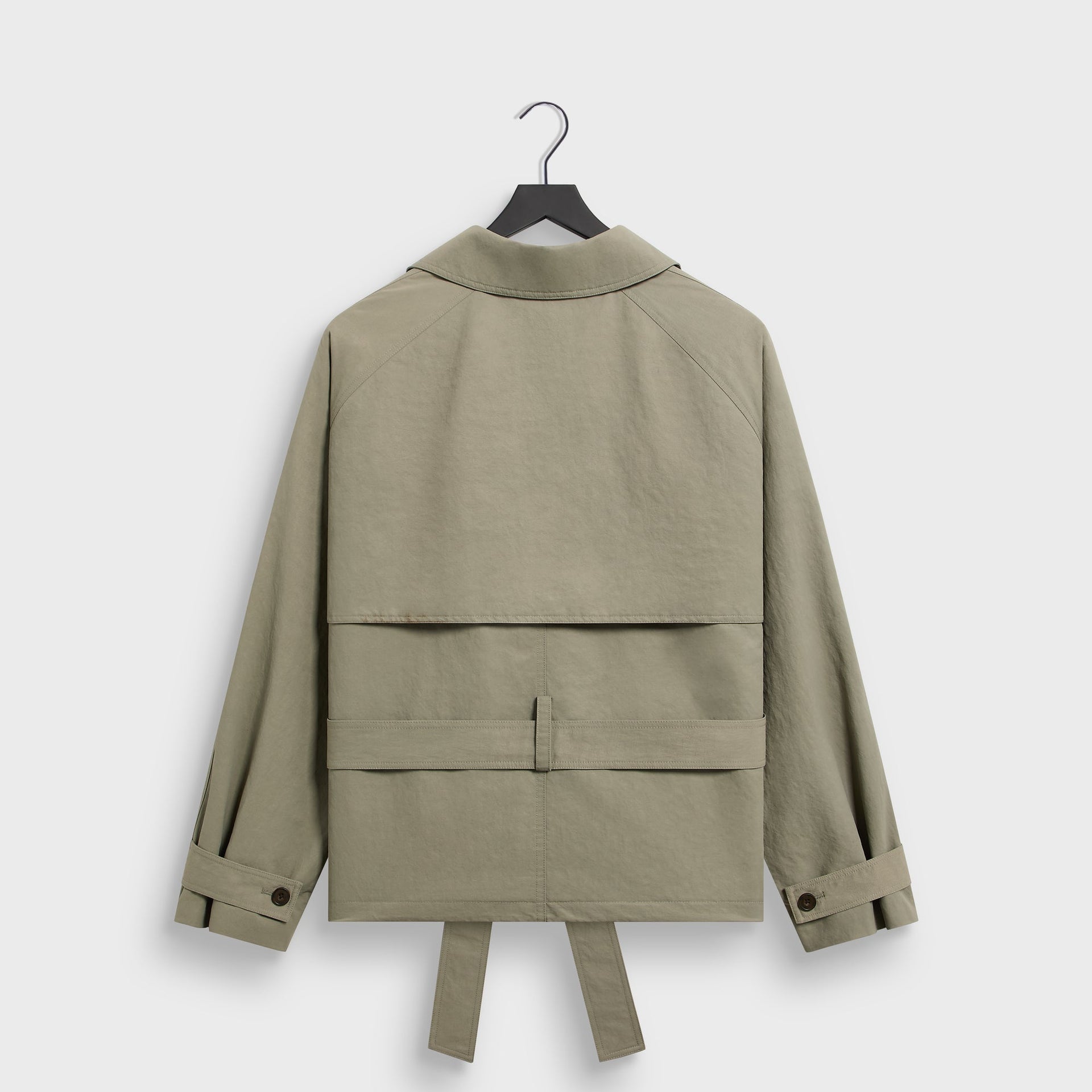 &Kin Washed Twill Nikolai Cropped Trench - Scene