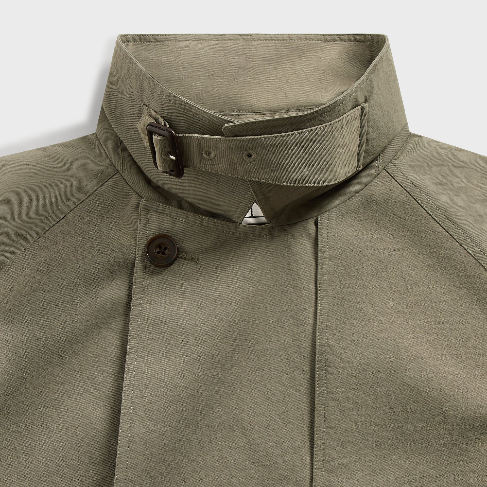 &Kin Washed Twill Nikolai Cropped Trench - Scene - PH