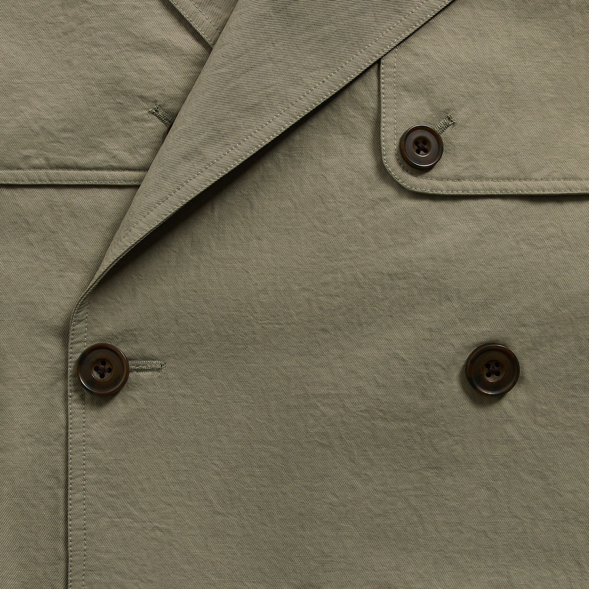 &Kin Washed Twill Nikolai Cropped Trench - Scene