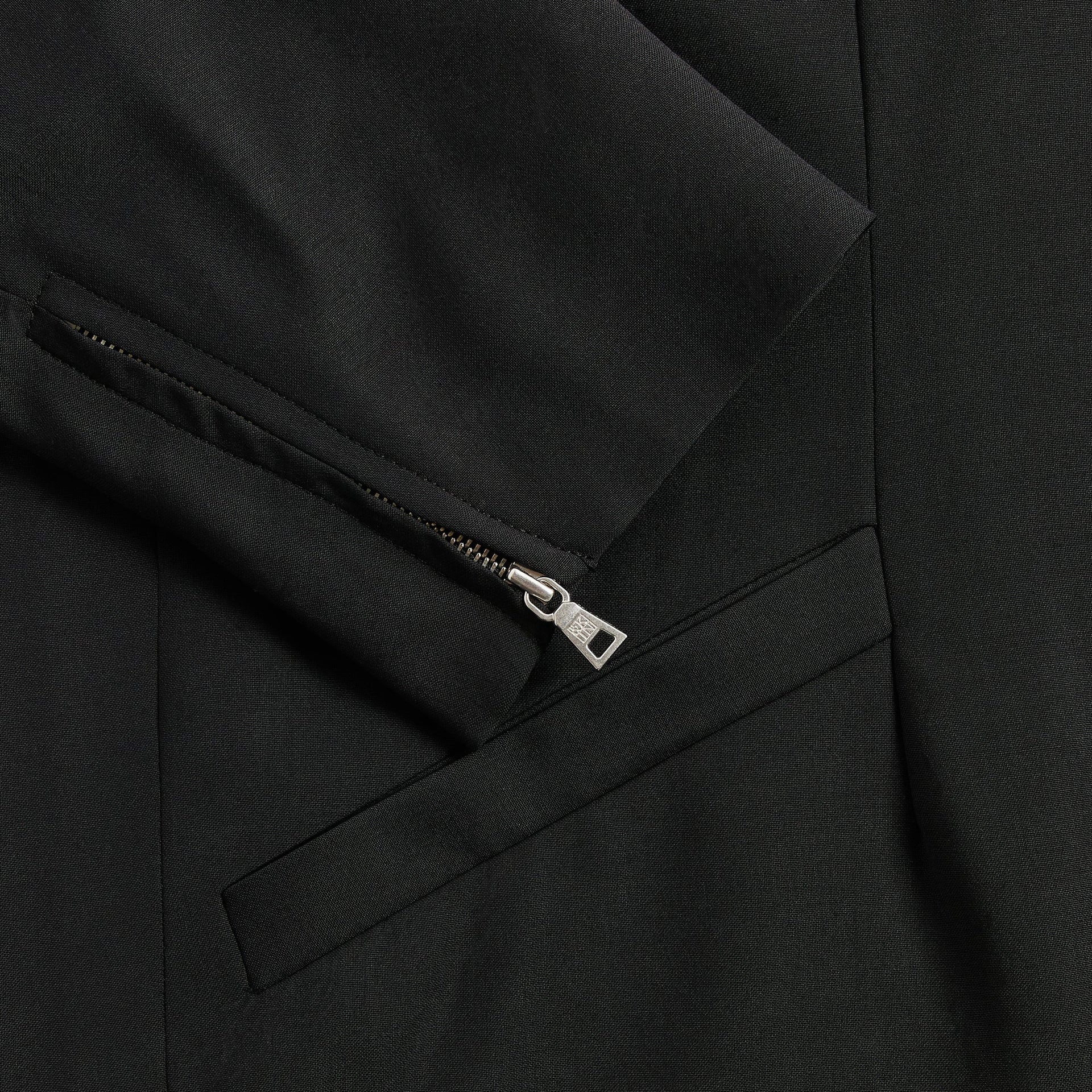 &Kin Tropical Wool Denez Jacket - Black