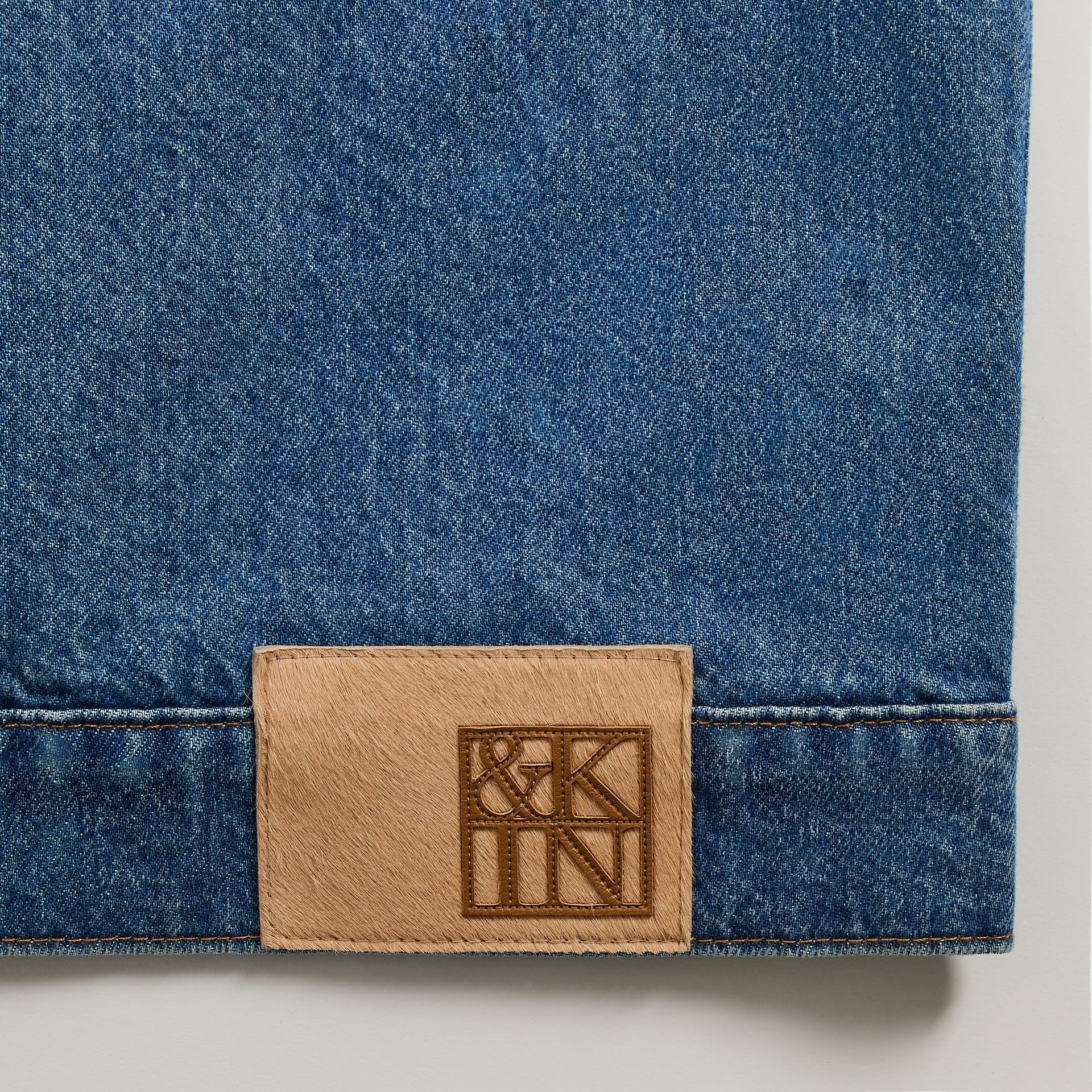 &Kin Denim Clint Trucker Jacket - River Indigo