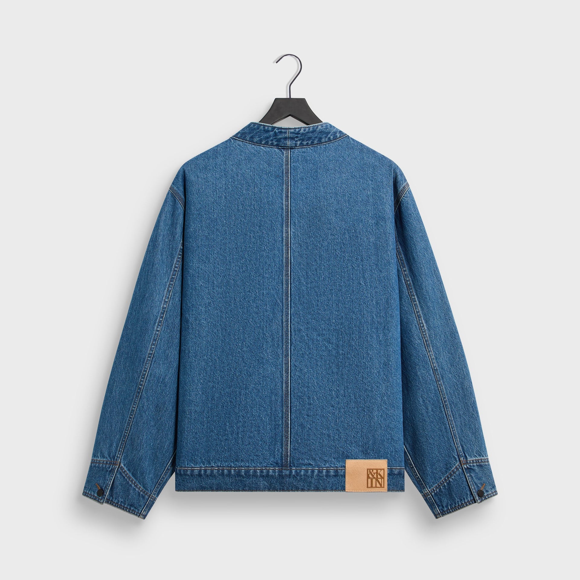 &Kin Denim Clint Trucker Jacket - River Indigo