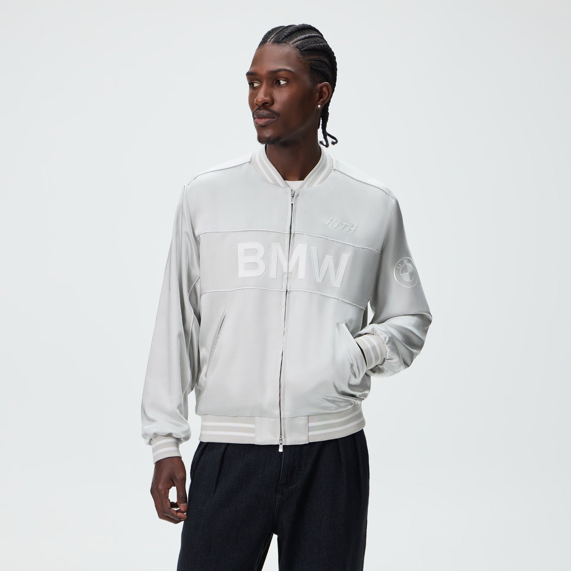Kith for BMW Souvenir Moto Jacket - Concrete