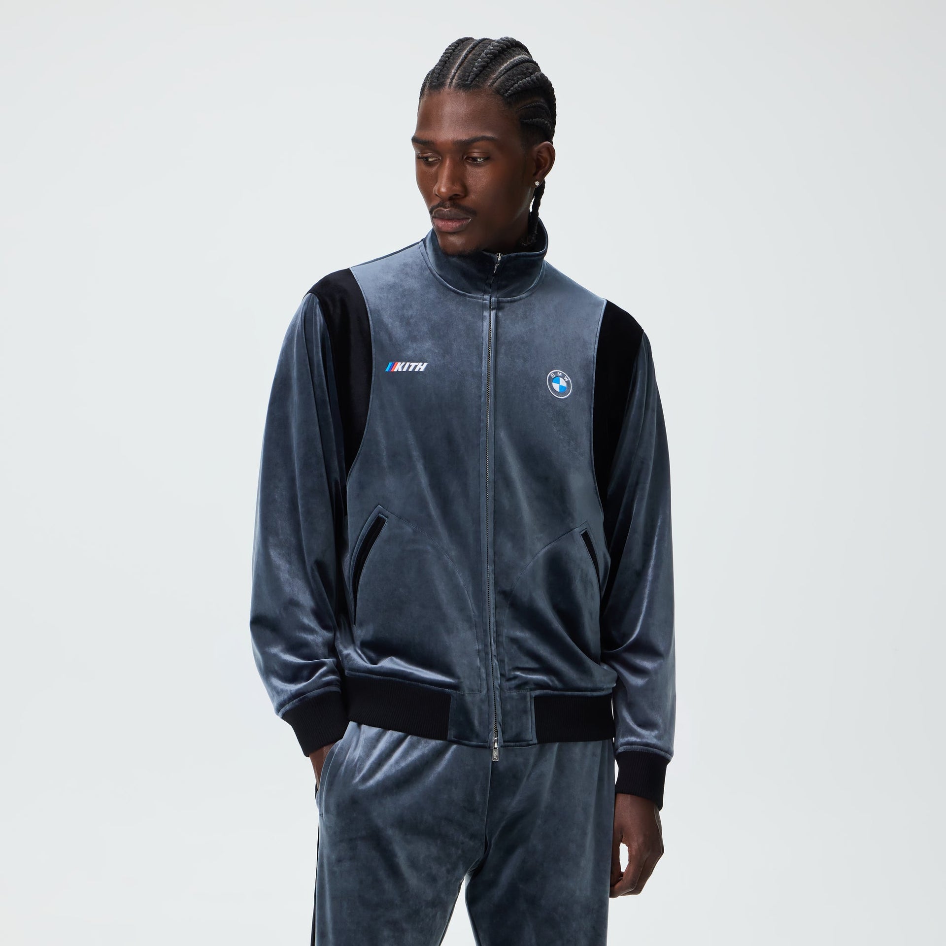 Kith for BMW Velvet Rui Track Jacket - React