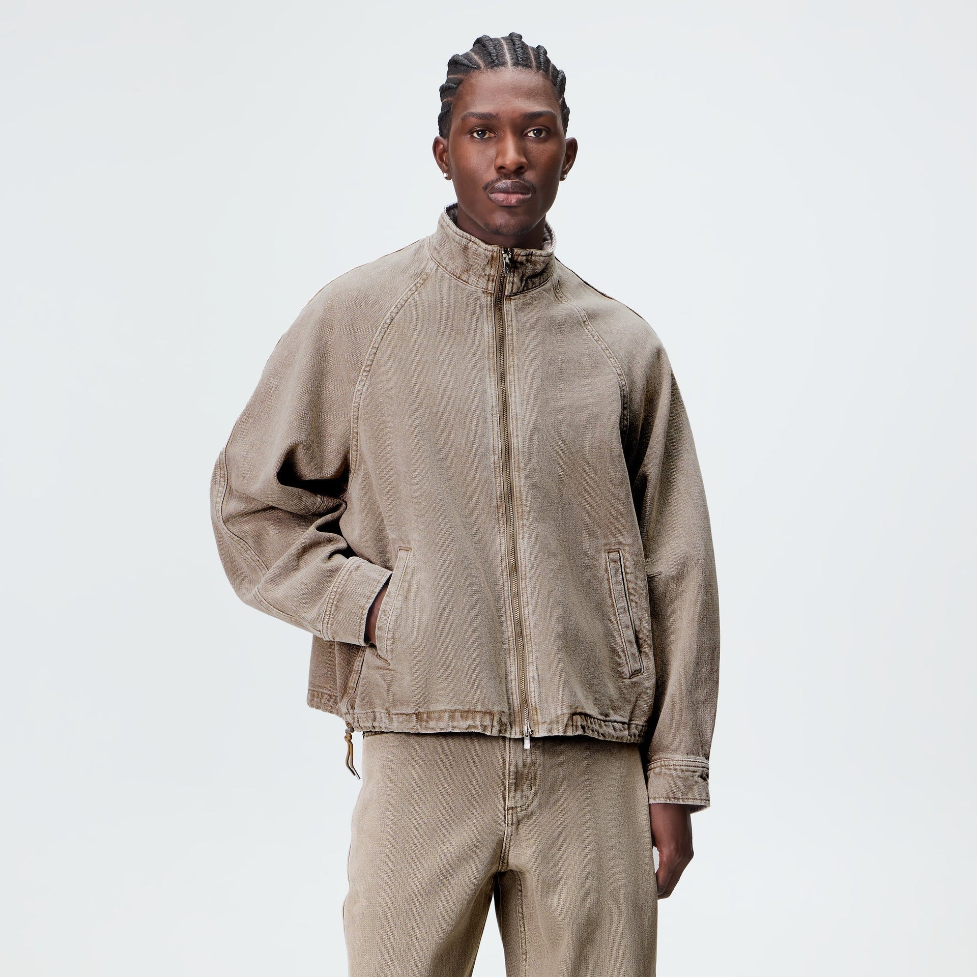 Kith Herringbone Denim Efron Track Jacket - Factor - PH