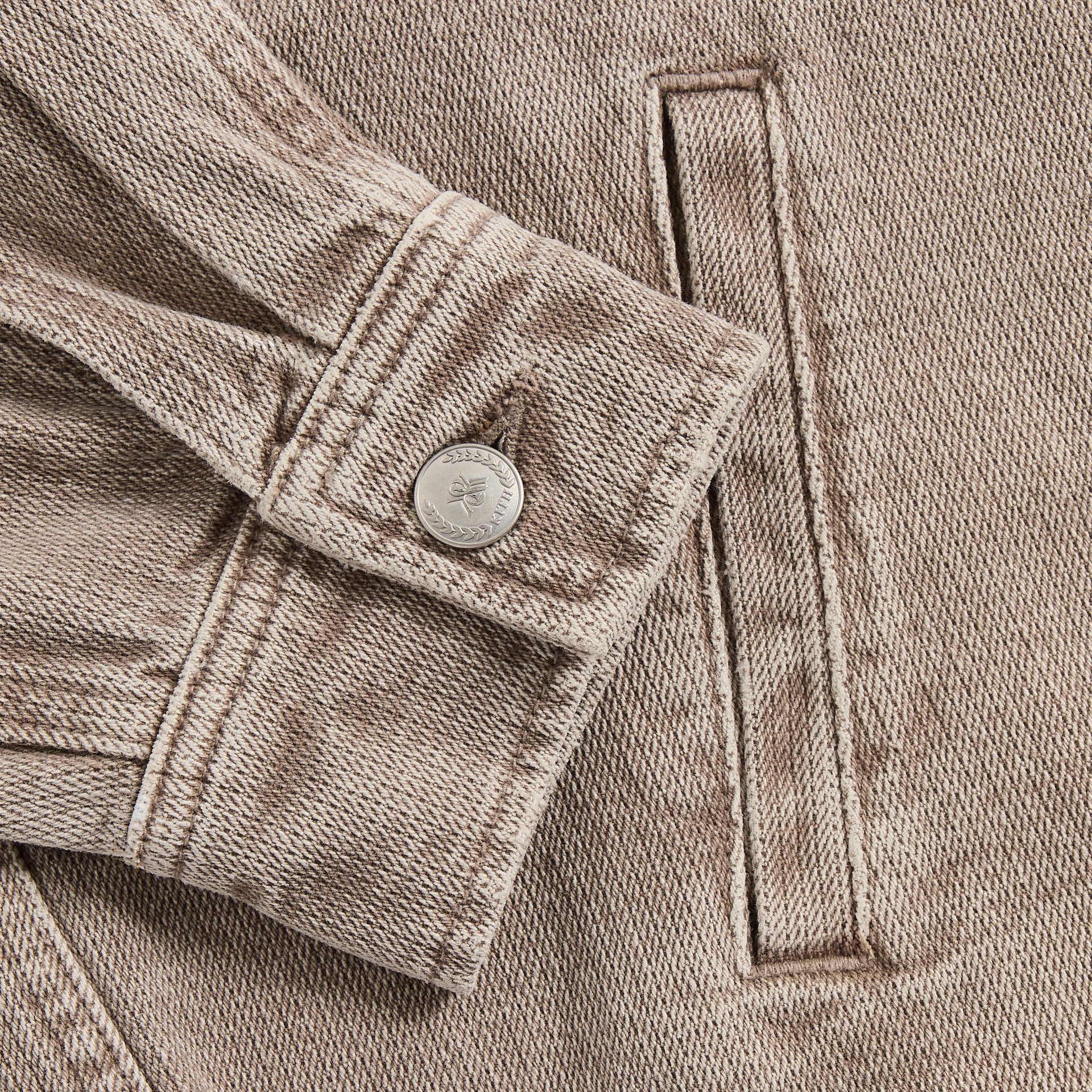 Kith Herringbone Denim Efron Track Jacket - Factor
