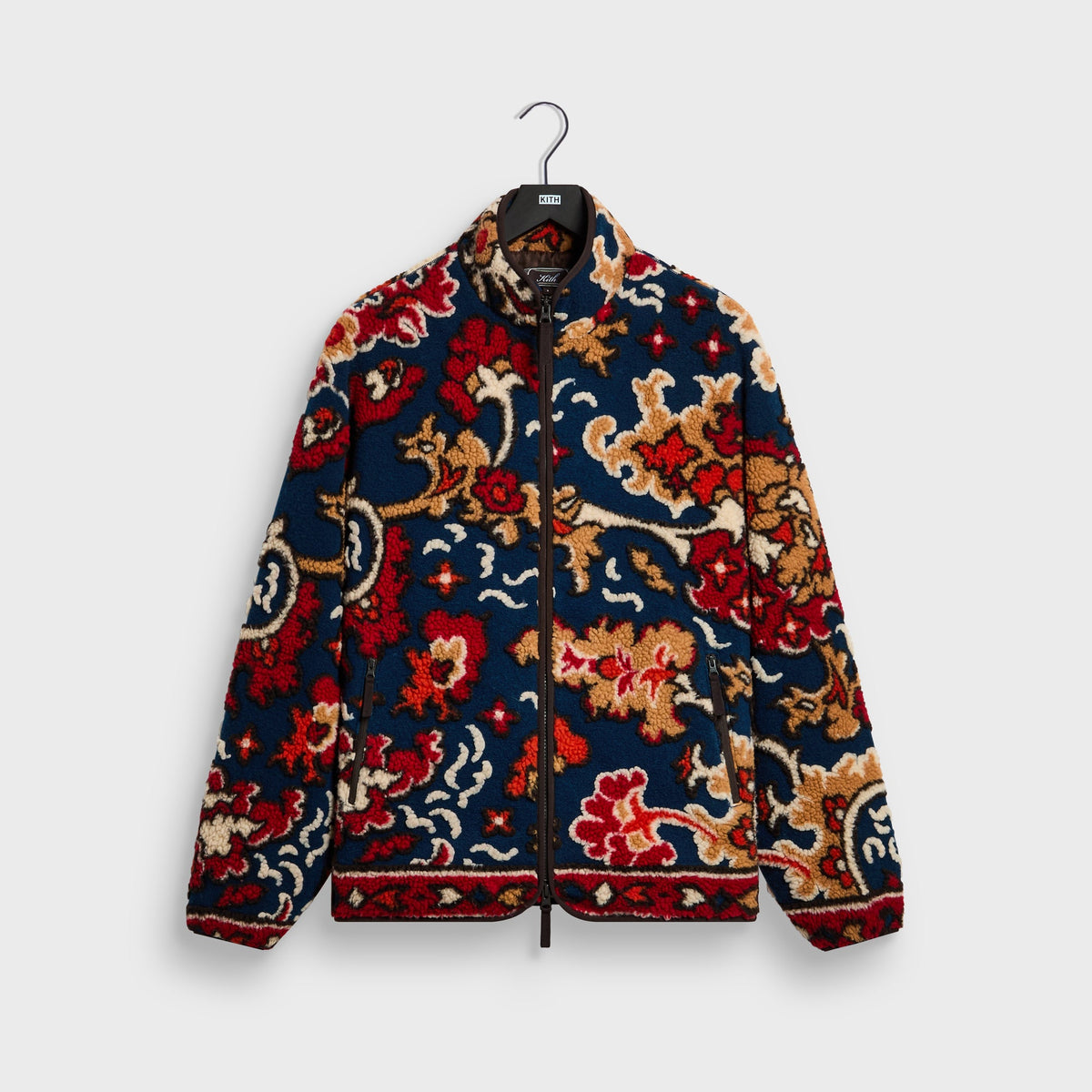 Kith Baroque Foliage Sherpa Harper Jacket - Soul