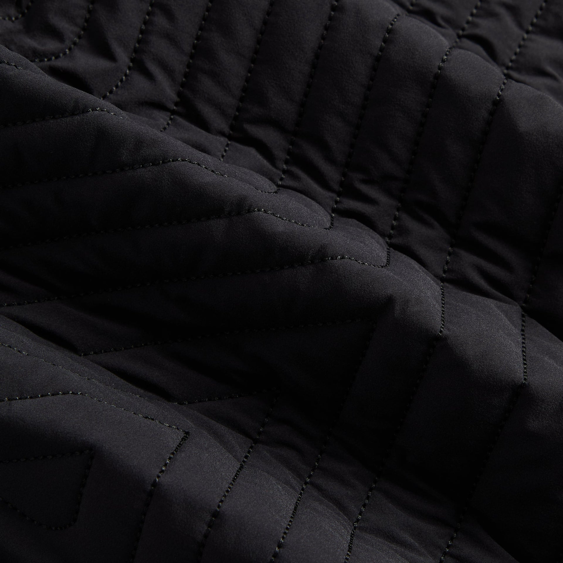 Kith Quilted Nylon Lorenzo Vest - Black