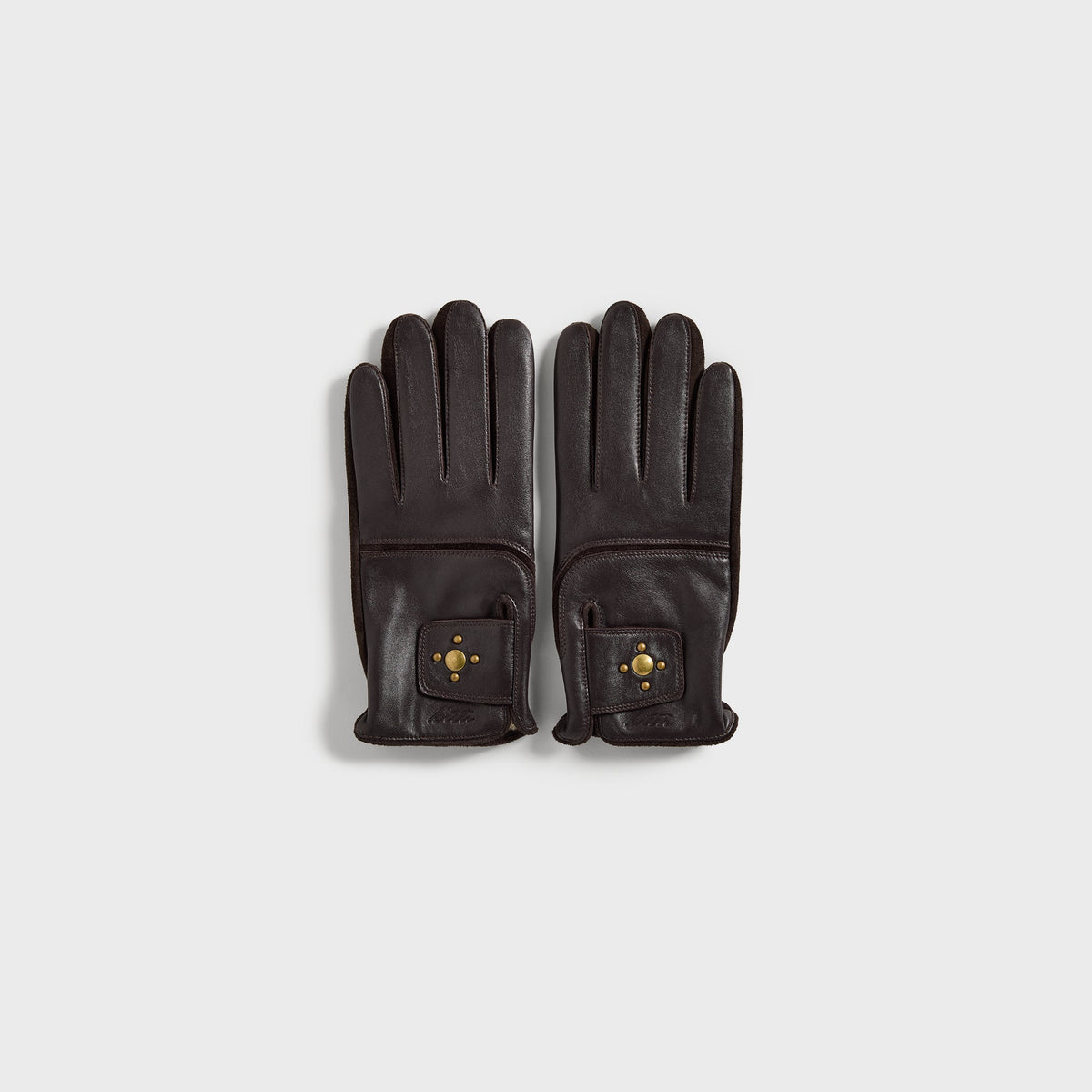 Kith Leather Suede Glove - Kindling