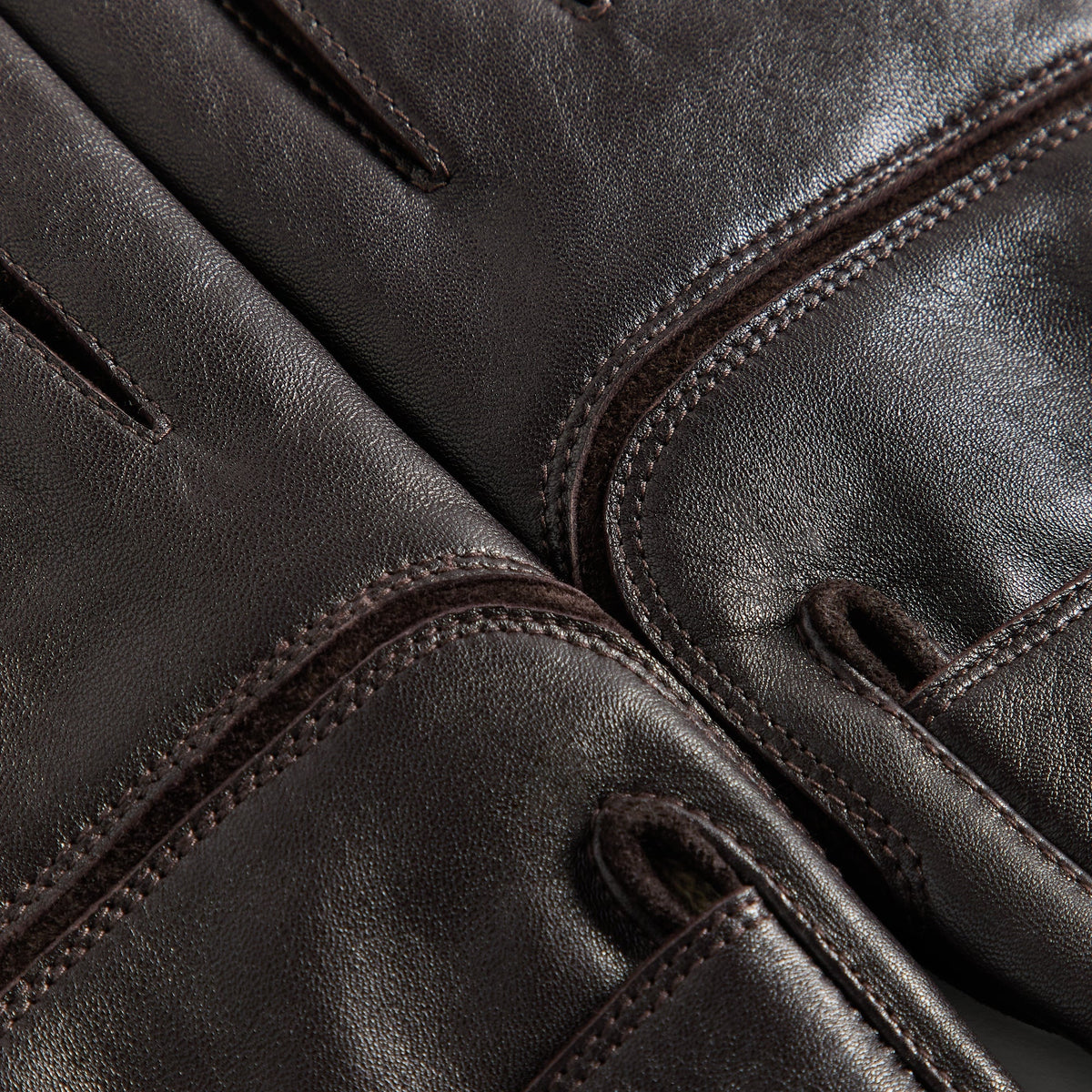 Kith Leather Suede Glove - Kindling