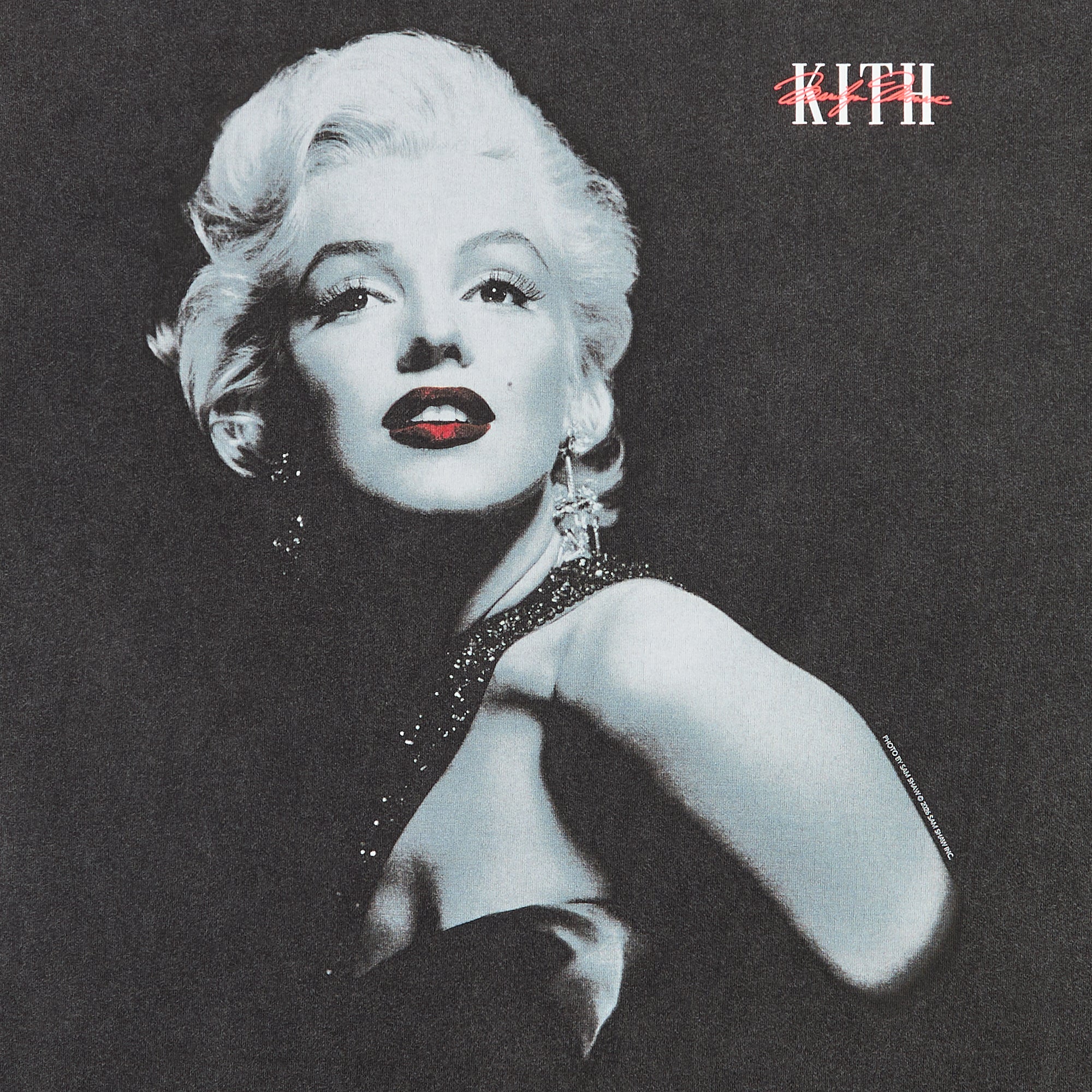 Kith for Marilyn Monroe Glamour Vintage Tee - Black – Kith Europe