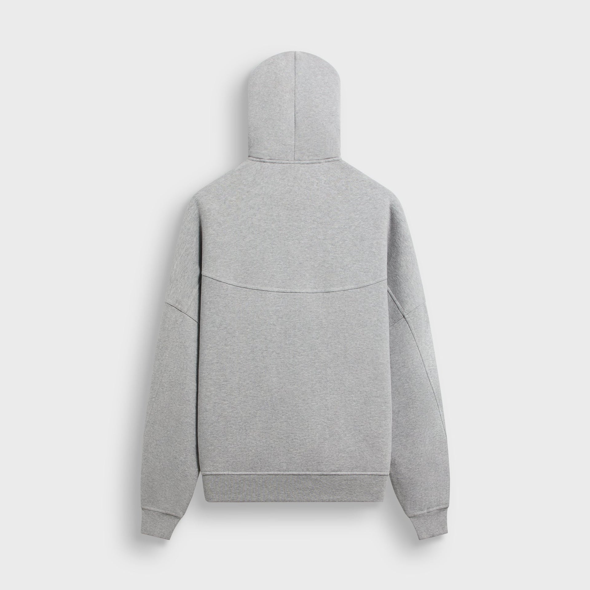 &Kin Plush Fleece Hiroshi Zip Front Hoodie - Medium Heather Grey - PH