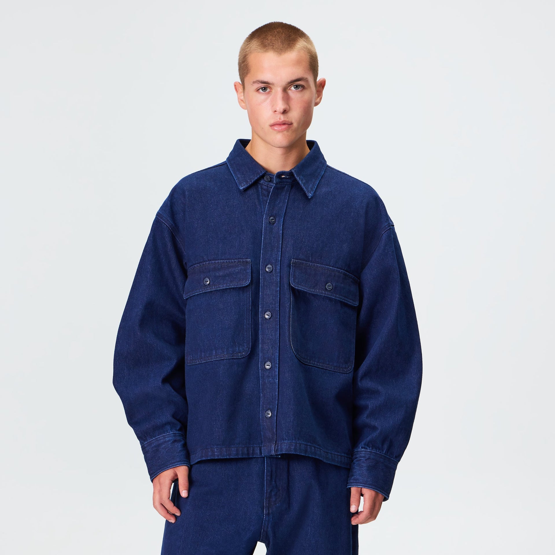 Kith Denim Henson Shirt - Dark Indigo