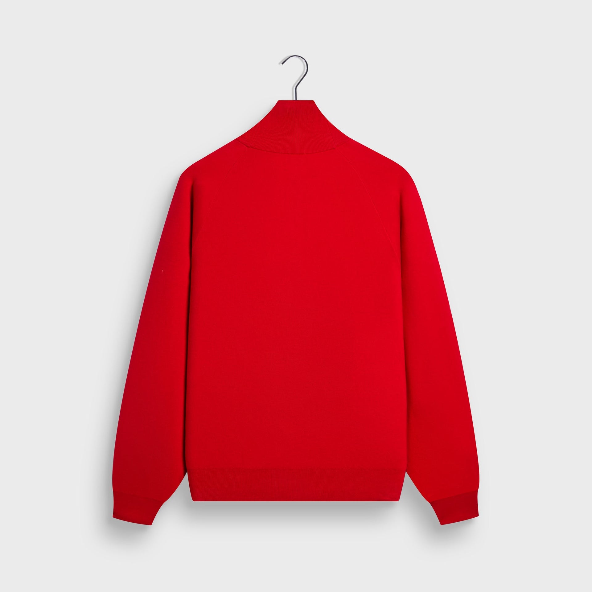 Kith Compact Cotton Knit Javier Quarter Zip Pullover - Fame