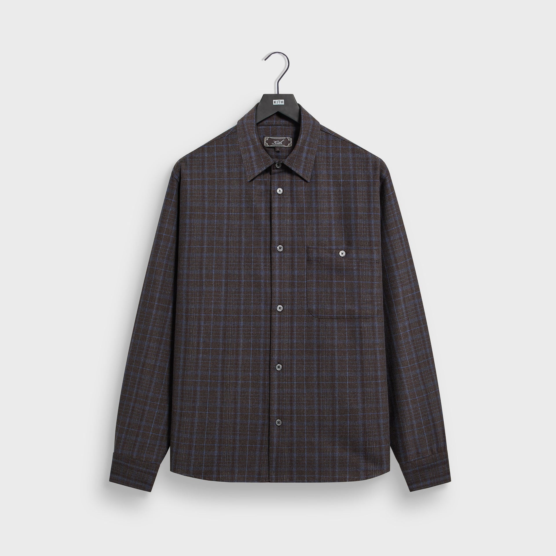 Kith Flannel Tomas Shirt - Nocturnal