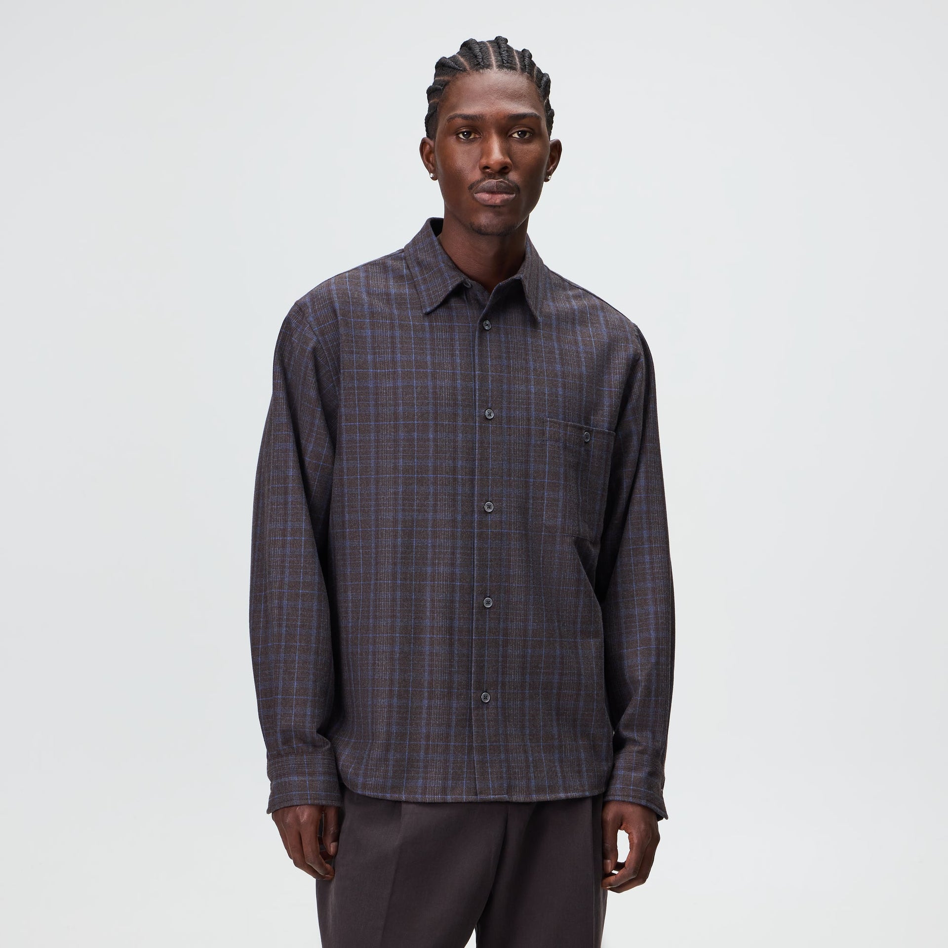 Kith Flannel Tomas Shirt - Nocturnal