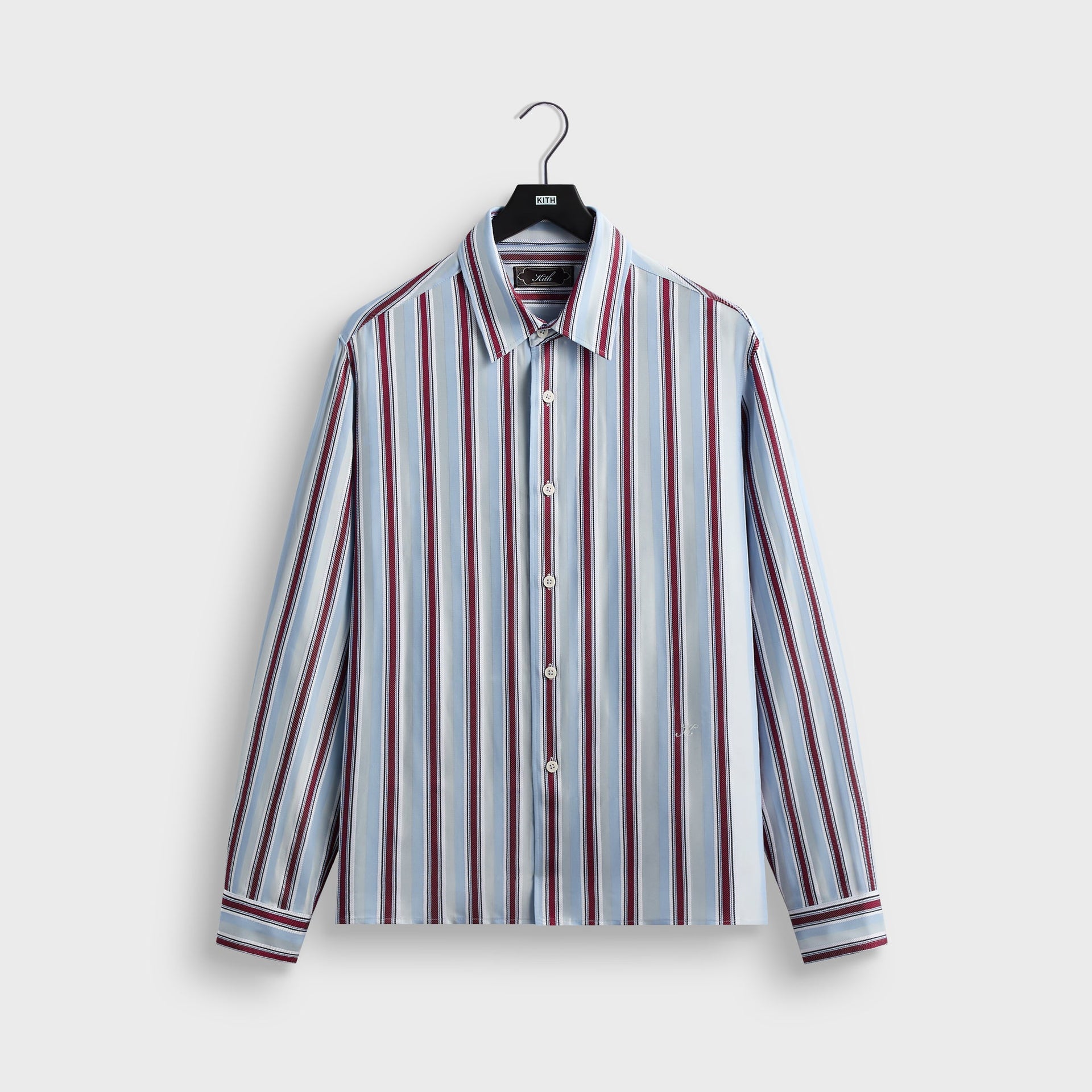 Kith Striped Jacquard Thompson Shirt - Tin