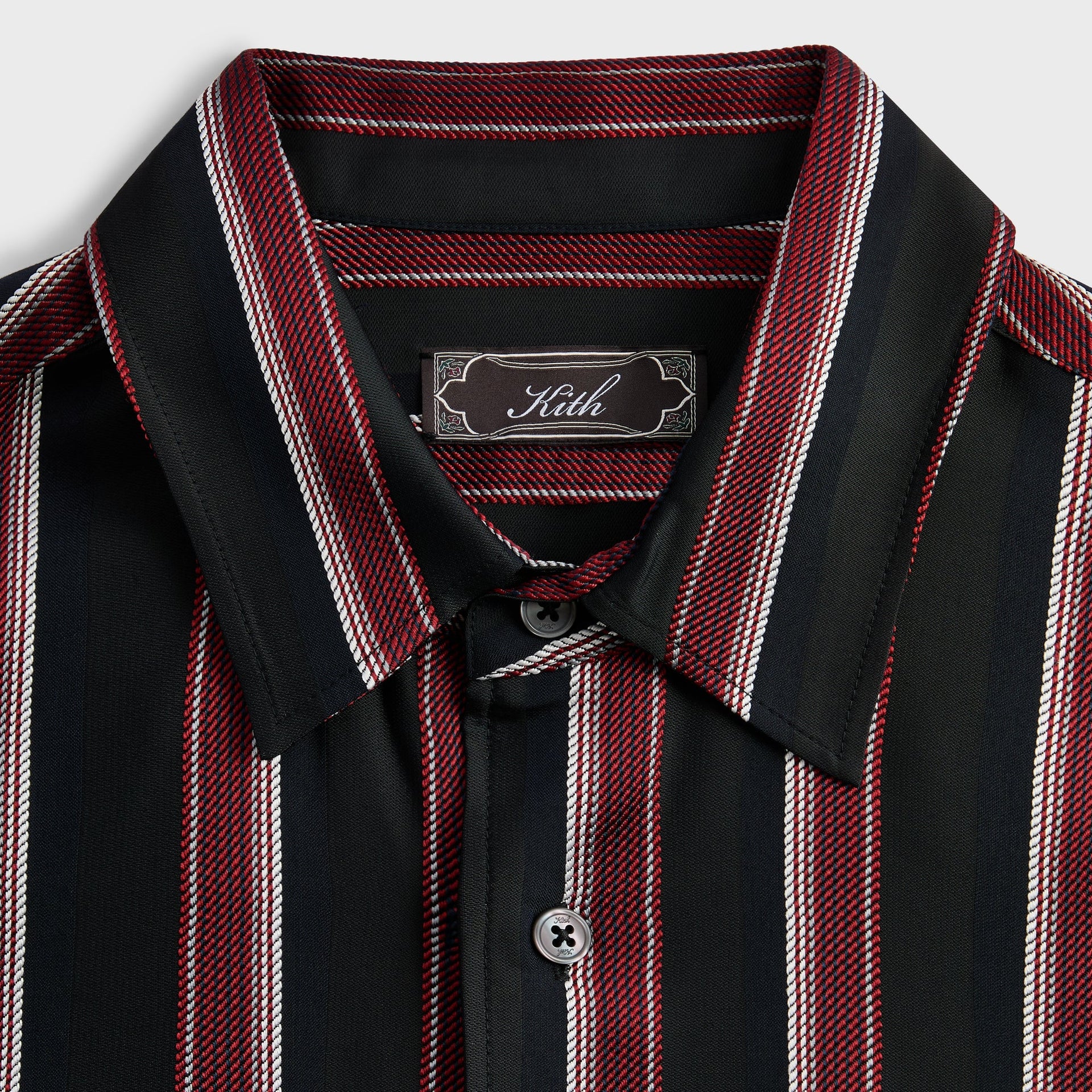 Kith Striped Jacquard Thompson Shirt - Nocturnal