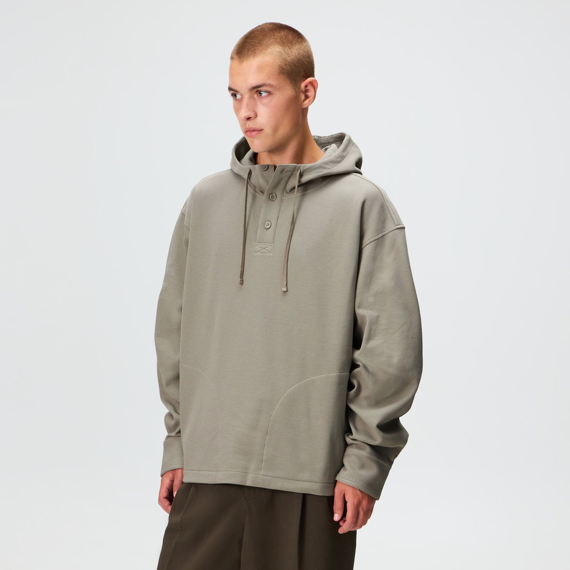 Kith Micro Waffle Henson Hoodie - Folly