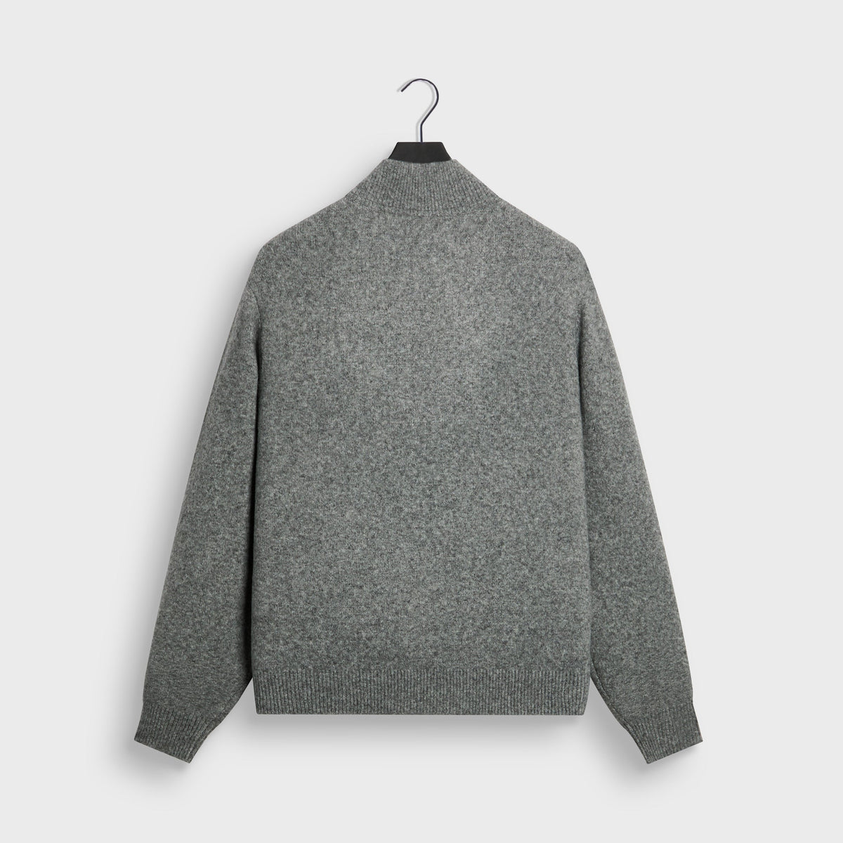 Kith Boucle Cyrus Turtleneck - Mid Heather Grey