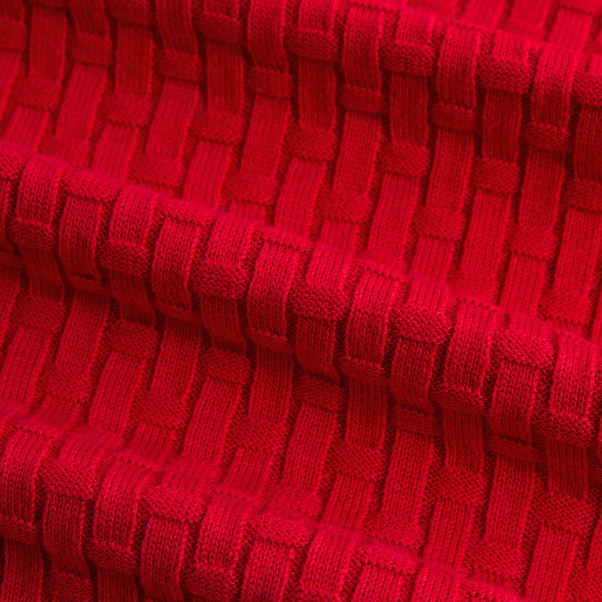 Kith Basketweave Tilden Crewneck Sweater - Fame