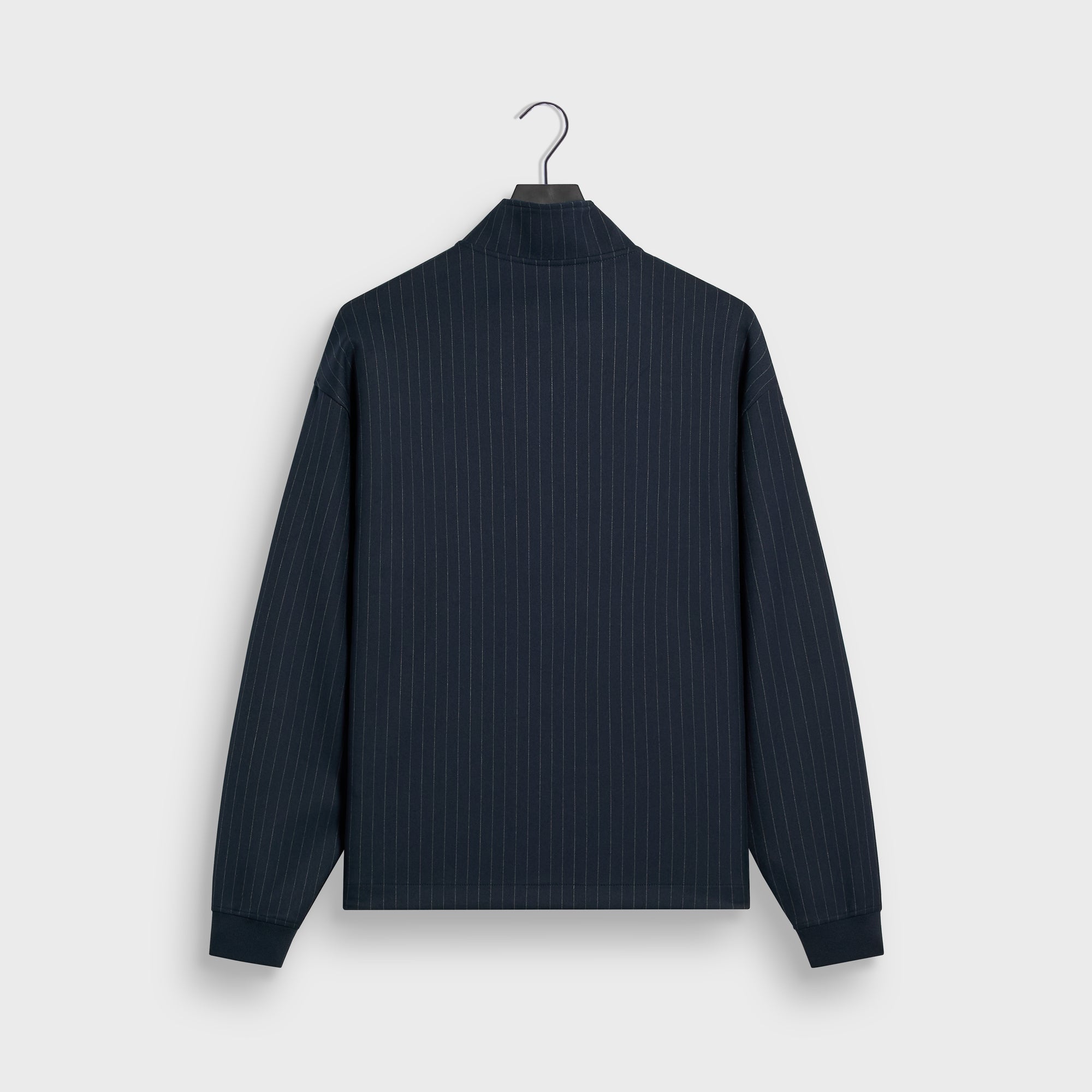 Kith Double Weave Nelson Quarter Zip - Nocturnal – Kith Europe