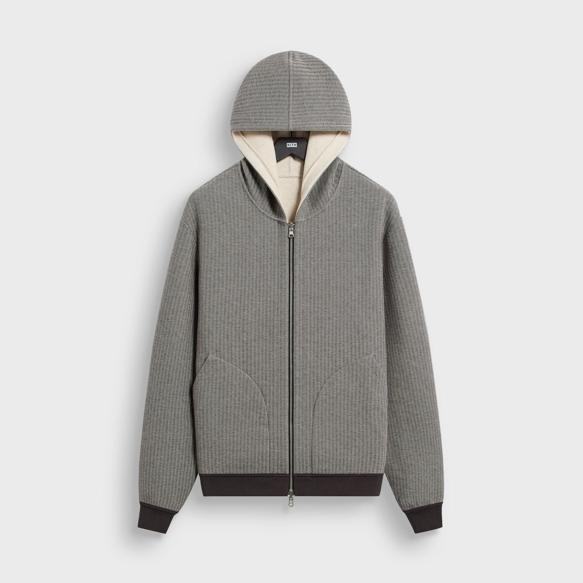 &Kin Reversible Double Face Williams V Hoodie - Kindling