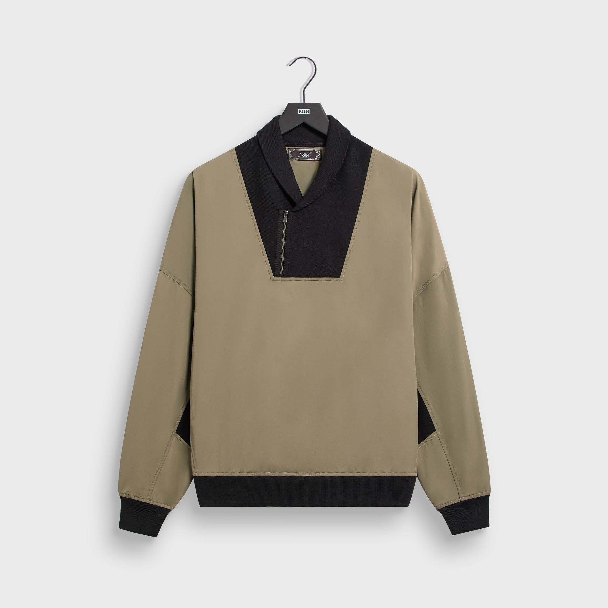 Kith Nylon Vernon Pullover - Icy Olive – Kith Europe