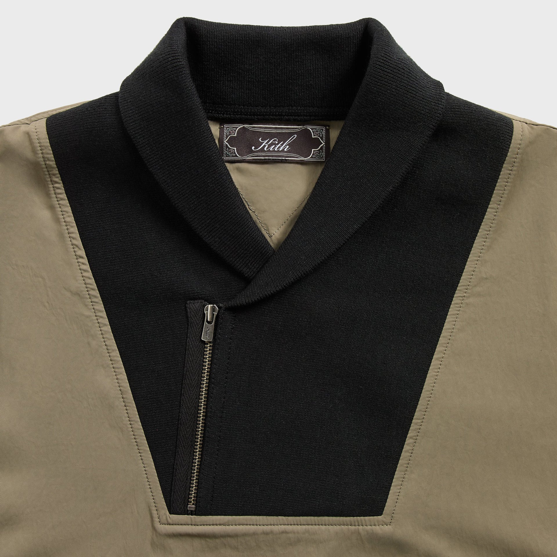 Kith Nylon Vernon Pullover - Icy Olive - PH