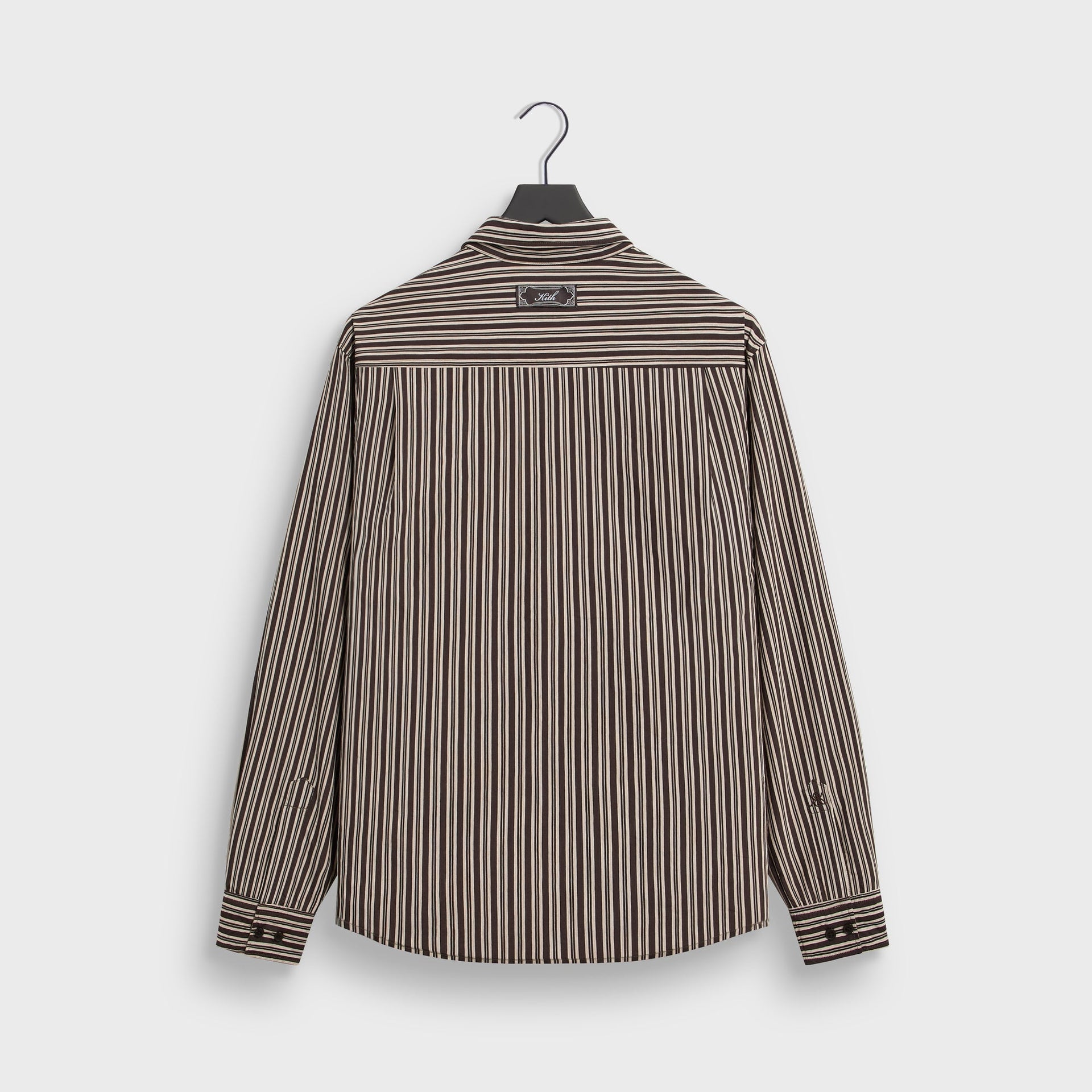 Kith Layered Stripe Georgie Shirt - Gobi