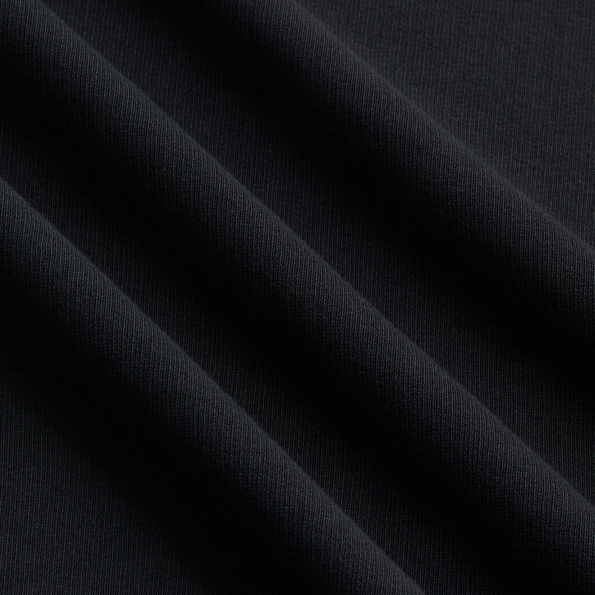 Kith Heavy Loop Henley Nelson Pullover - Black