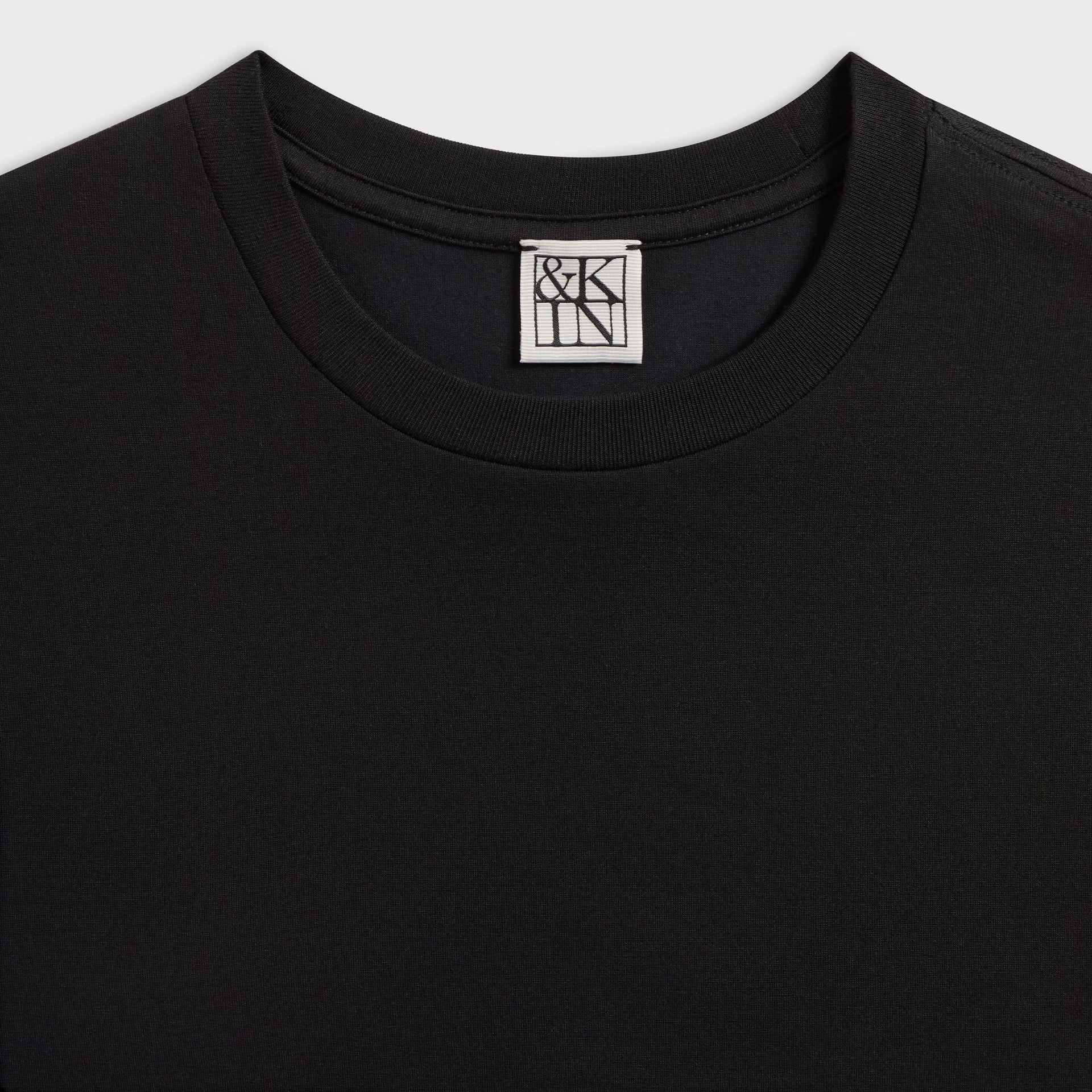 &Kin Long Sleeve Darin Tee - Black