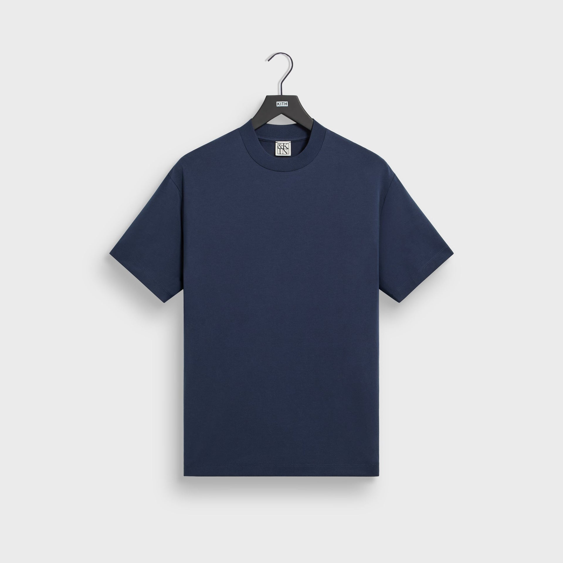 &Kin Mock Neck Albie Tee - Nocturnal