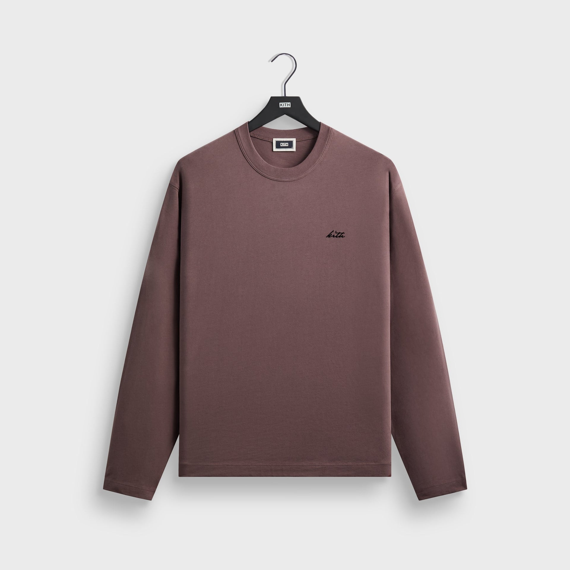 Kith Long Sleeve Alex Boxy Tee - Matrix